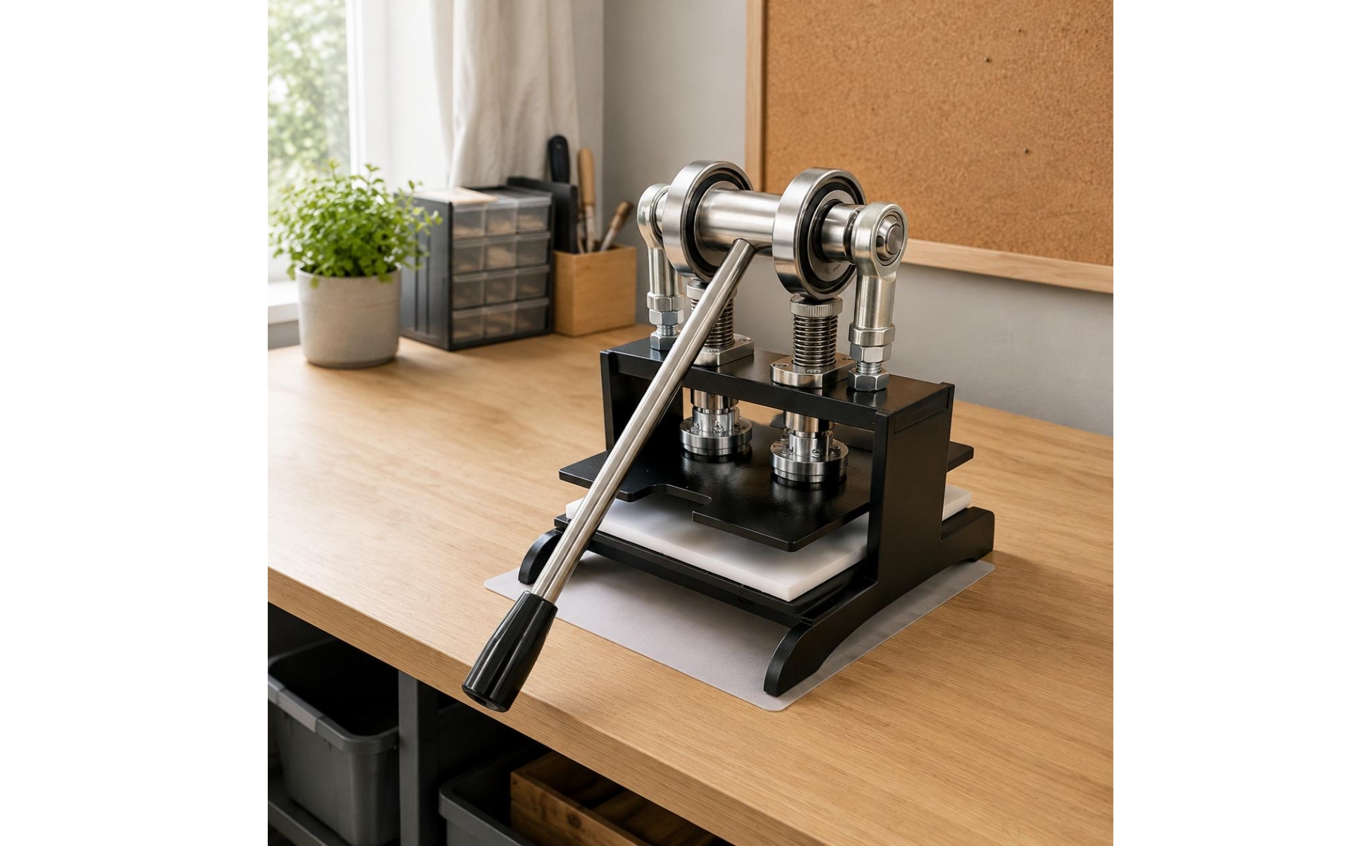 Manual Die-Cut Press Adjustable Pressure Manual Die Machine Long Lever