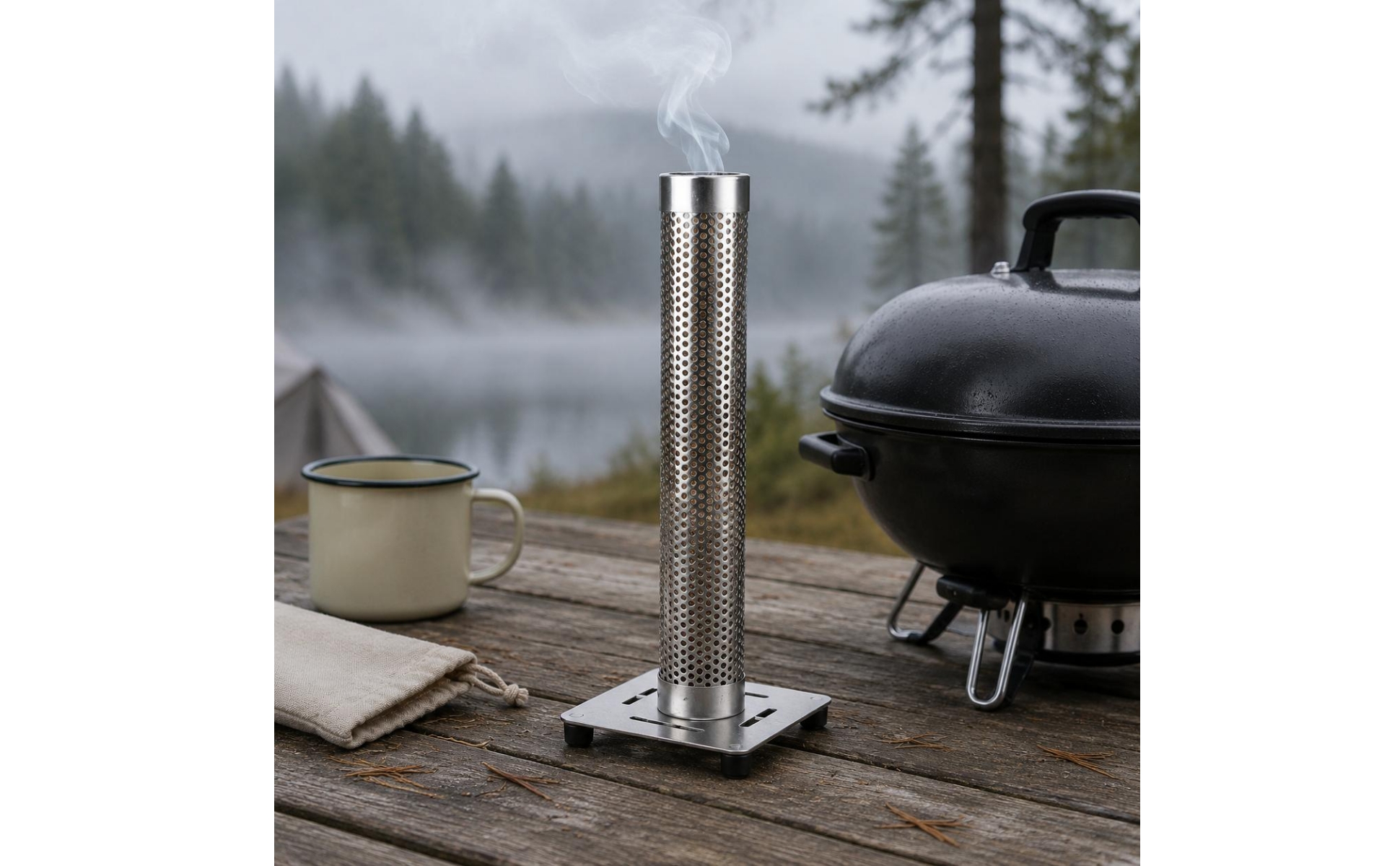 Stainless Steel Smoke Tube Cold Flavoring Perforated Smoke Tube Cylindrical