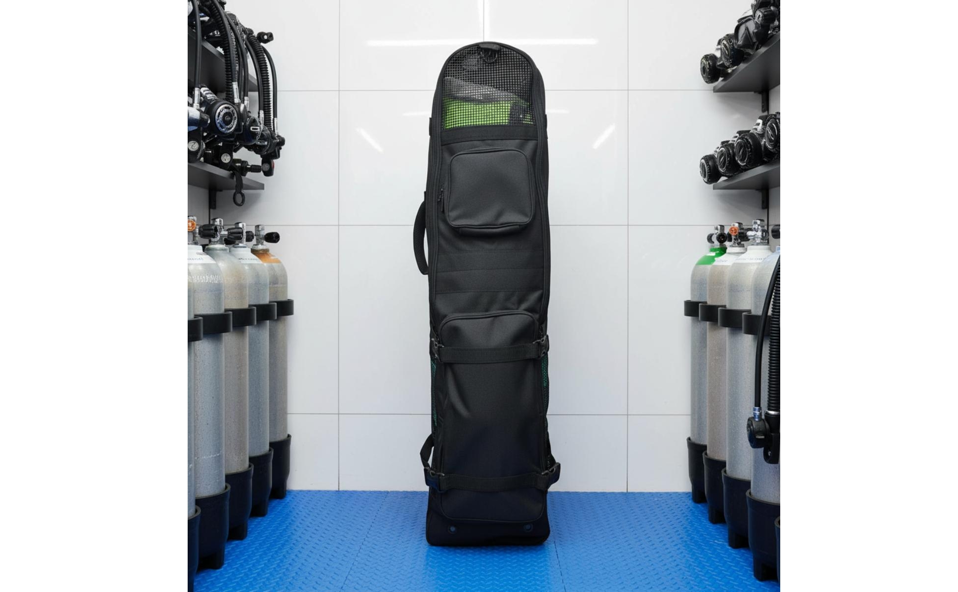 Freediving Fin Bag Portable Long Fin Storage Bag Long-Lasting Nylon
