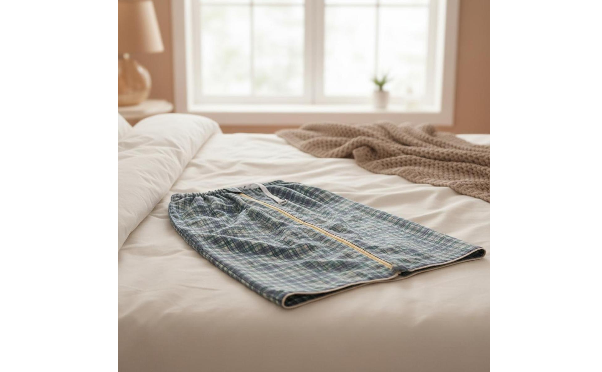 Waterproof Incontinence Skirt Polyurethane Film Barrier Urine-Proof Skirt