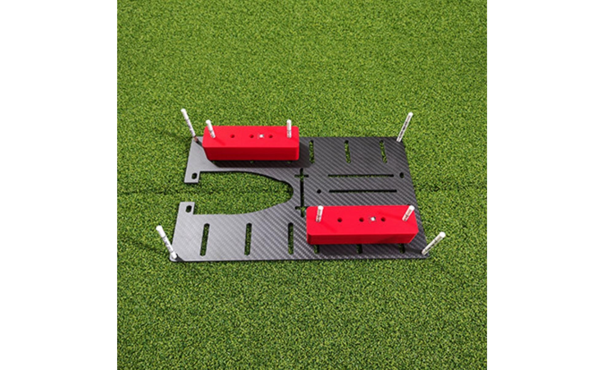 Putt Speed Speed-Guide Mat Obstacle Golf Putting Practice Aid Swing Path
