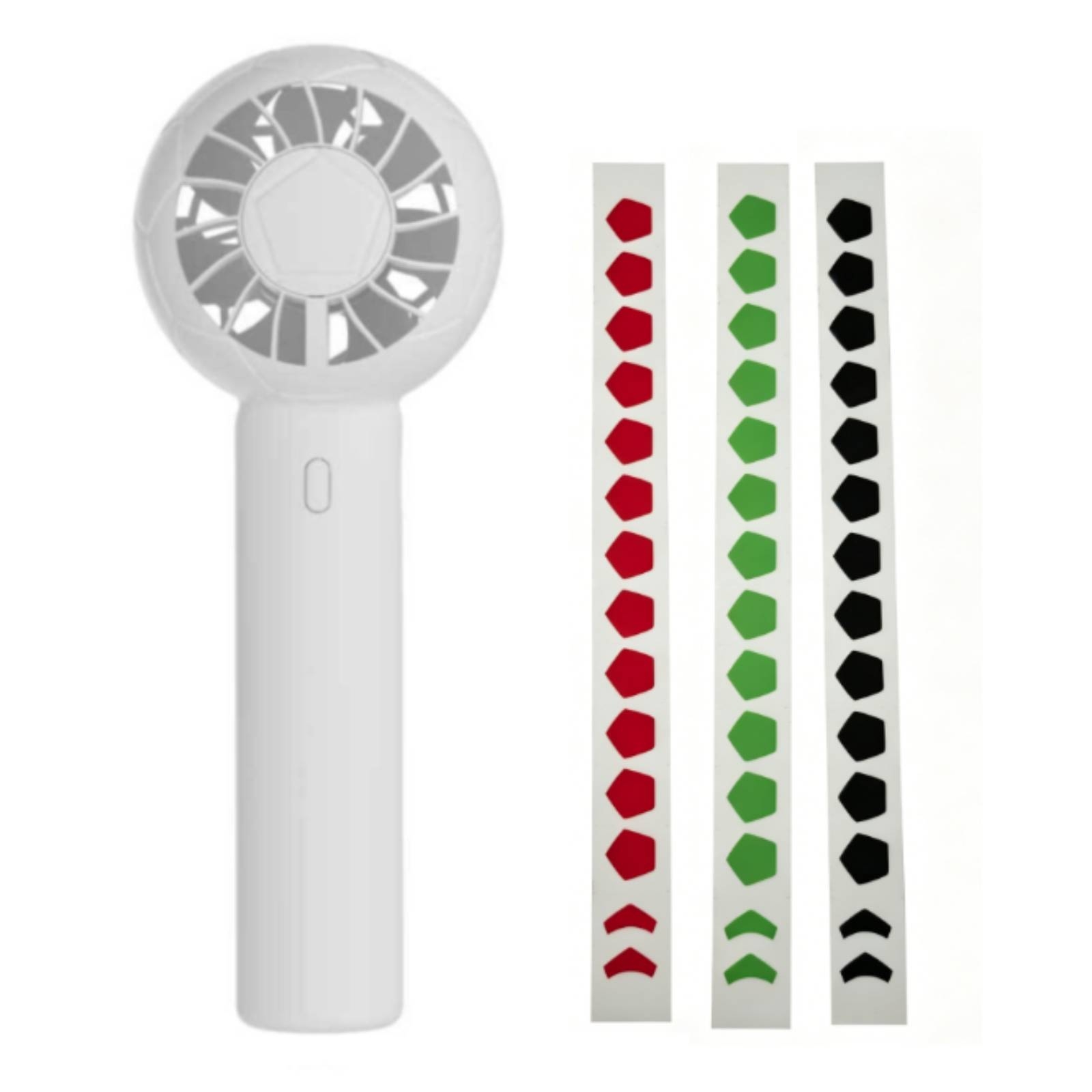 Soccer Ball Handheld Fan Quiet Soccer Ball Fan Lightweight Cooling Gadget for Sports Events, Outdoor, Travel
