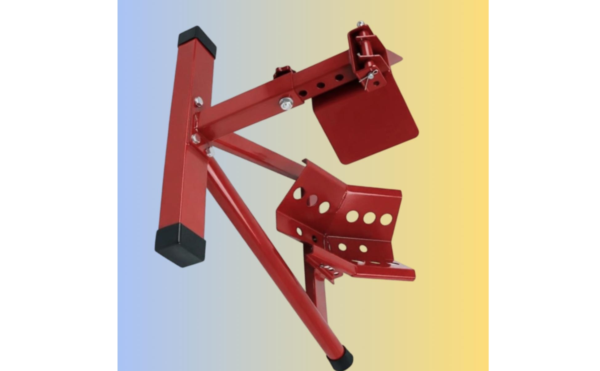 Motorcycle Front Wheel Stand Metal Front Wheel Lifting Stand Multi-Hole