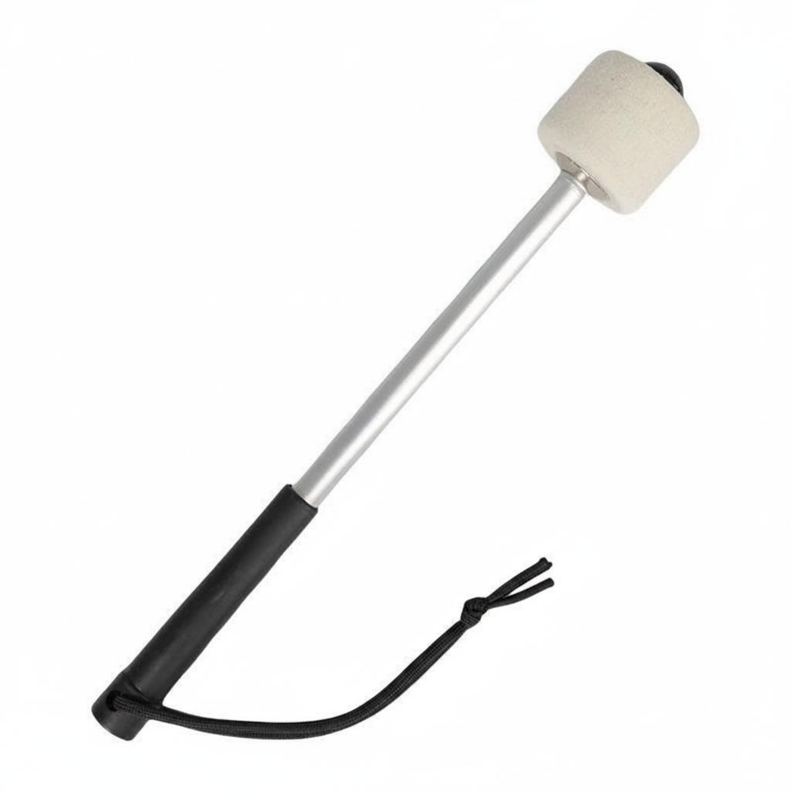 Marching Bass Drum Beater Non-Slip Grip Felt Bass Drum Mallet Build Musical Equipment for Procession, Field Performance