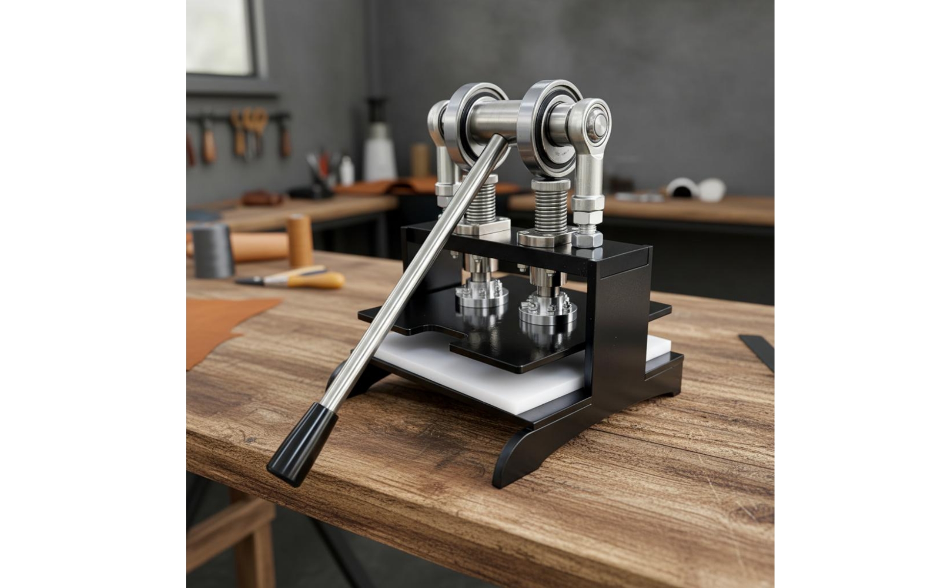 Manual Die-Cut Press Adjustable Pressure Manual Die Machine Long Lever