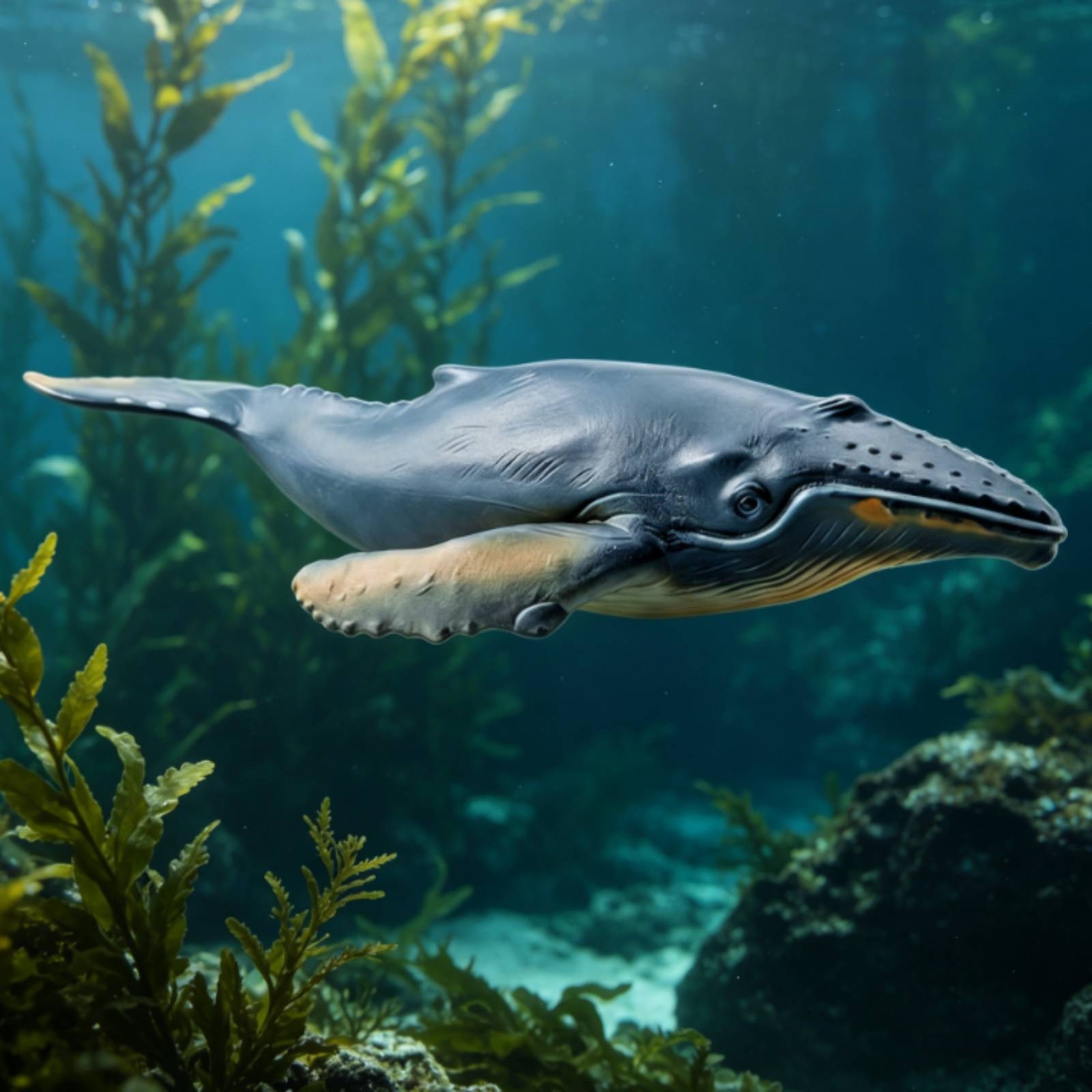 Baleen Marine Mammal Figure Model Educational Baleen Marine Mammal Figure - Produktbild 7