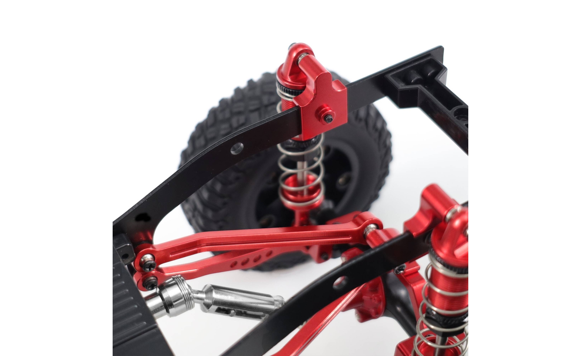 Front Rear Shock Mount Metal Damping System Mount Set Long-Lasting for Race