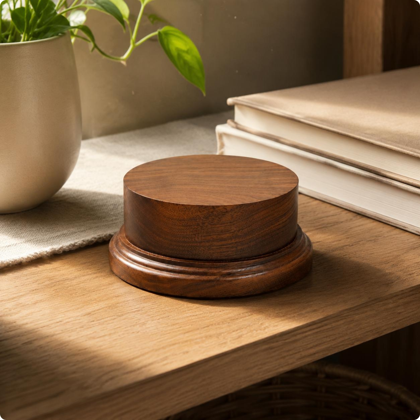 Bust Stand Customizable Wooden Pedestal Stand Stable Design