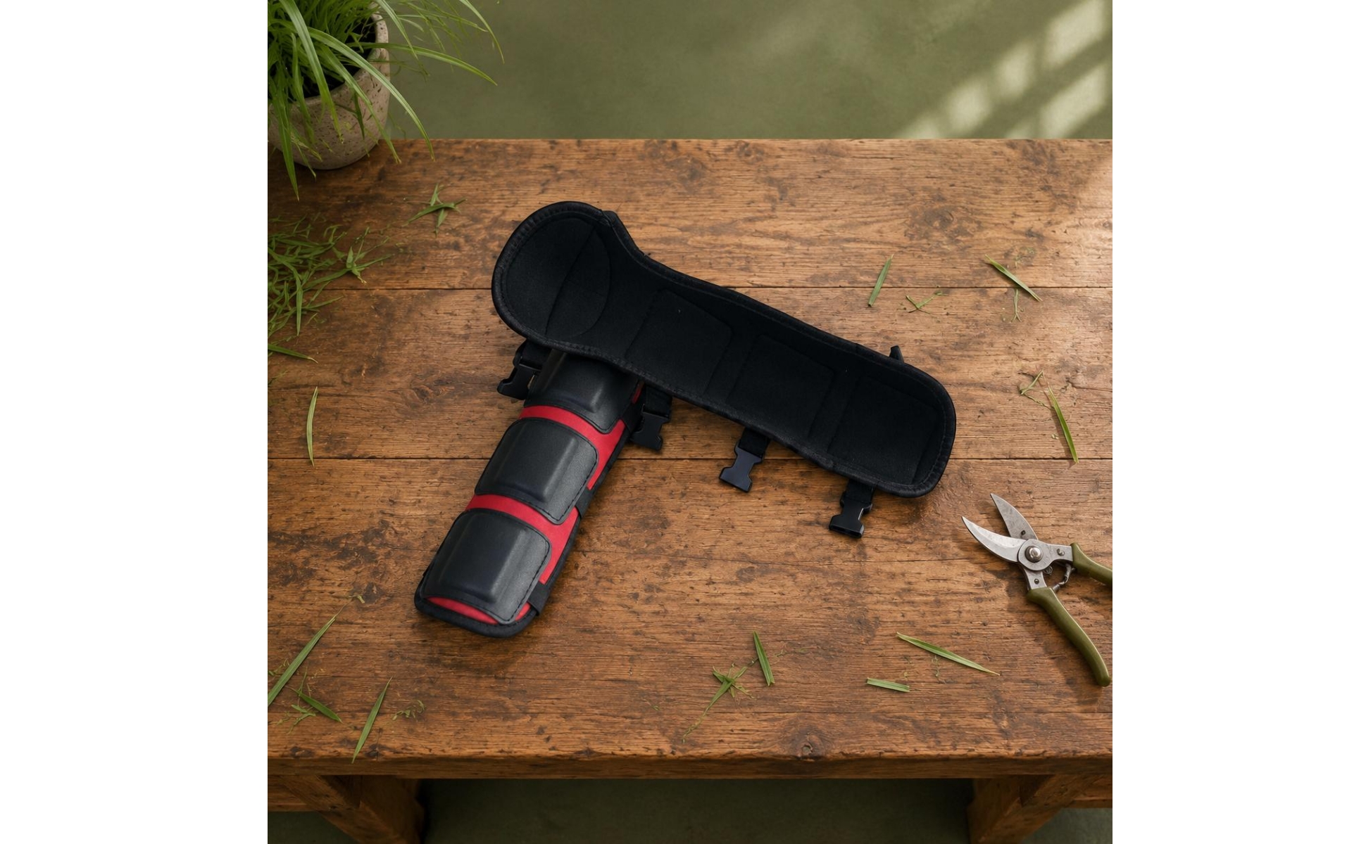 Yard Trimmer Knee Guard Padded Protection Grass Leg Pad