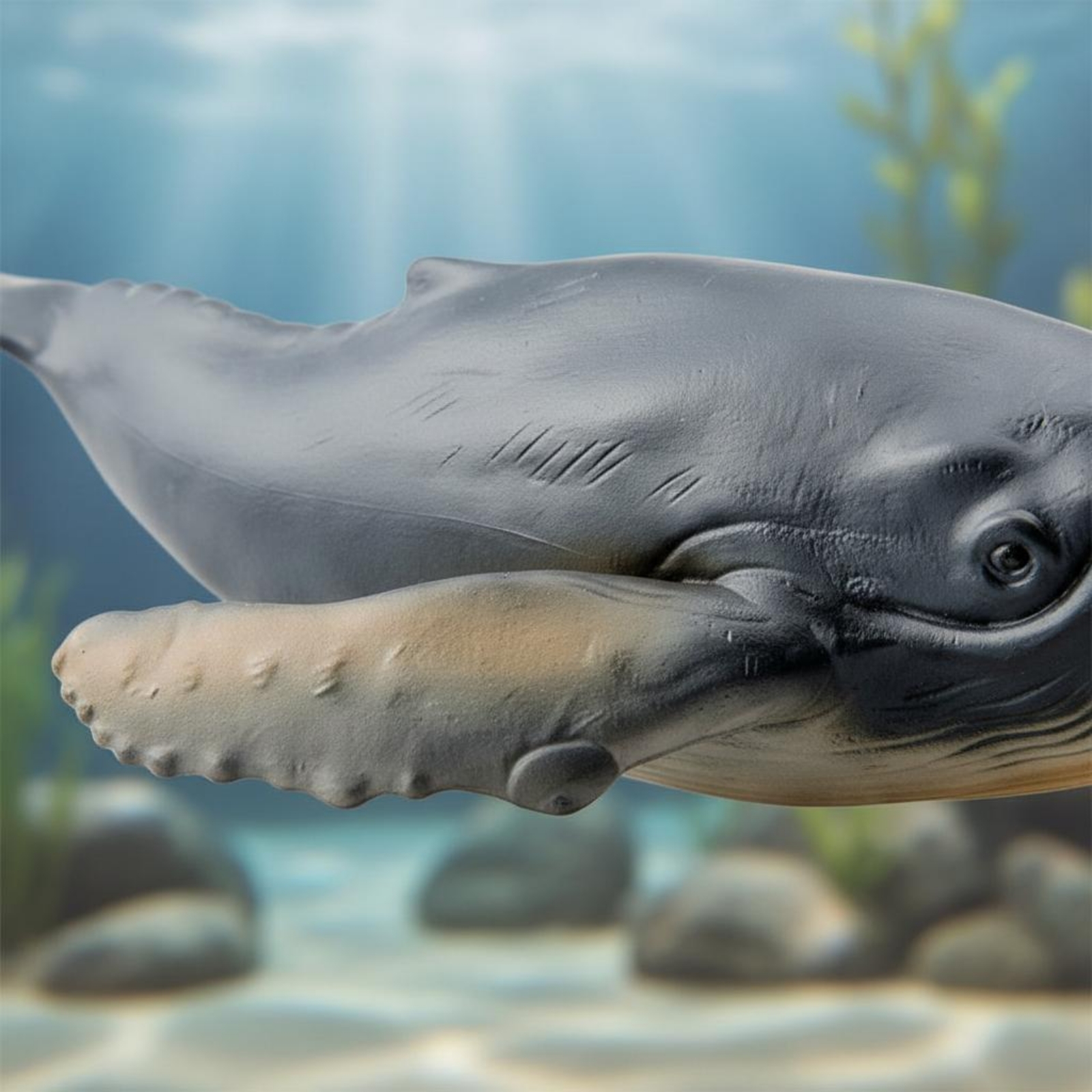 Baleen Marine Mammal Figure Model Educational Baleen Marine Mammal Figure - Produktbild 6