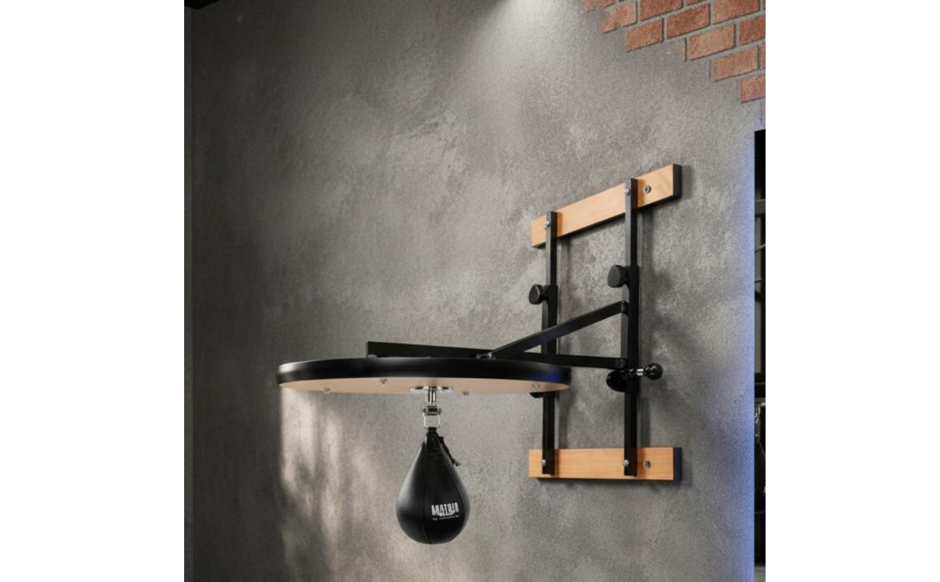 Wall-Mounted Rebound Ball Rack Adjustable-Height Rebound Ball Wall Rack 3.8 Cm