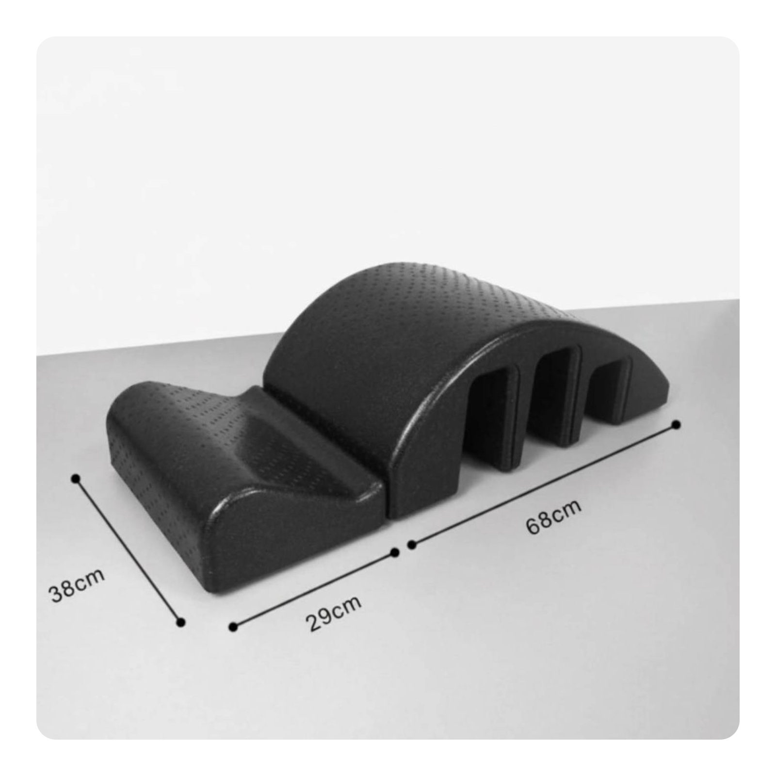 Curve Spine Ergonomic Shape Spine Core Strengthening Back Arch Stretcher for Physical Training