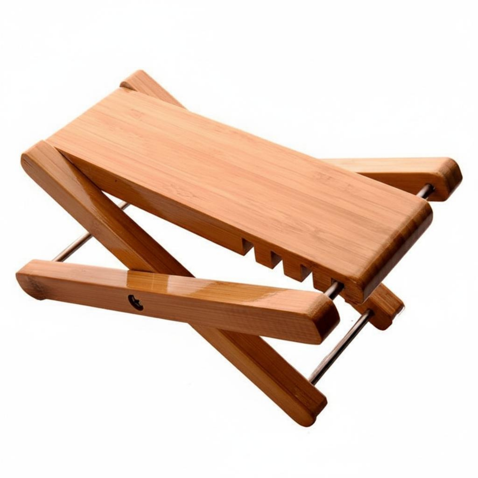 Solid Wood Guitar Footrest Foldable Adjustable Guitar Footrest Sturdy for Performance
