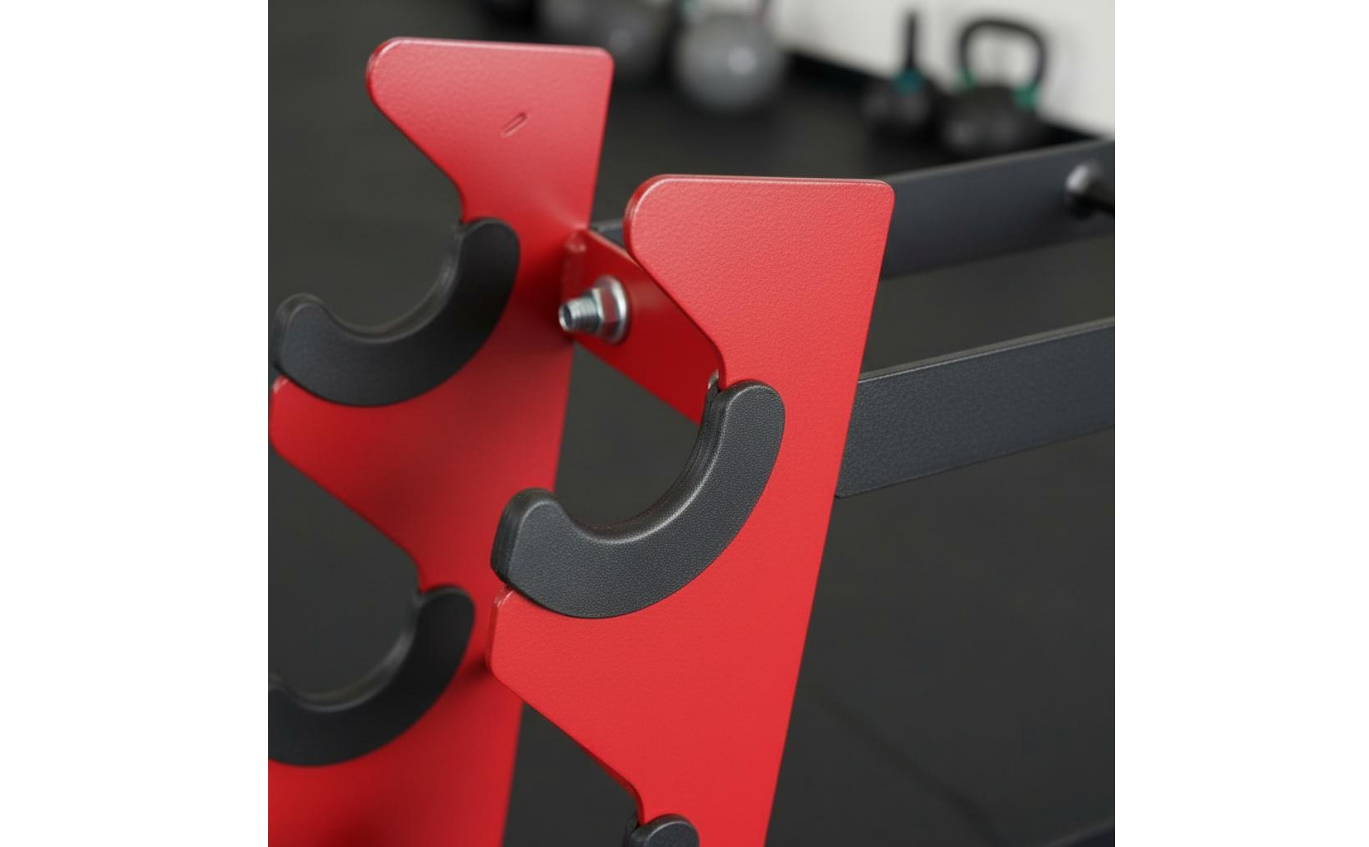 Angled-Frame Dumbbell Rack Multi Function Kettlebell and Dumbbell Stand Space