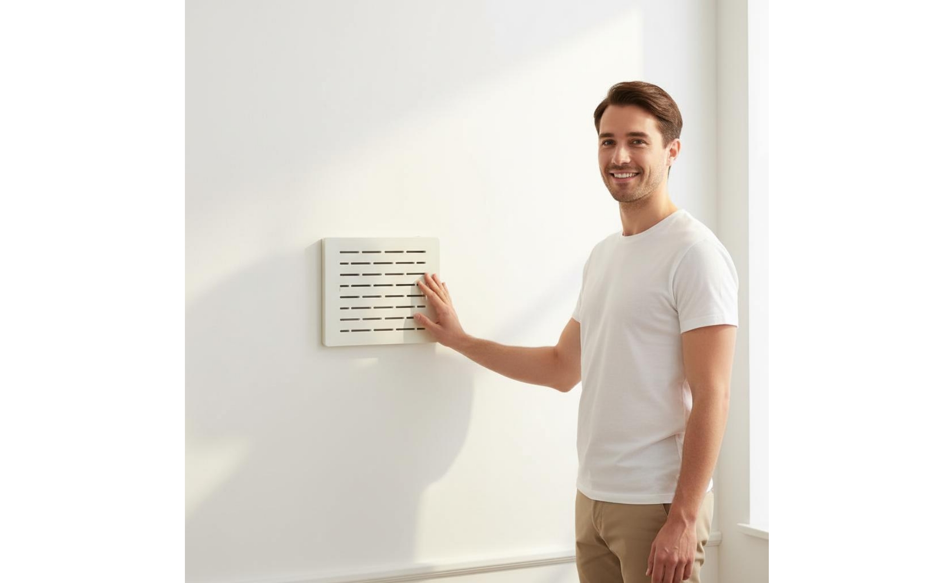 Meter Box Decorative Cover Hinged Flap Electric Meter Box Cover Slanted Front