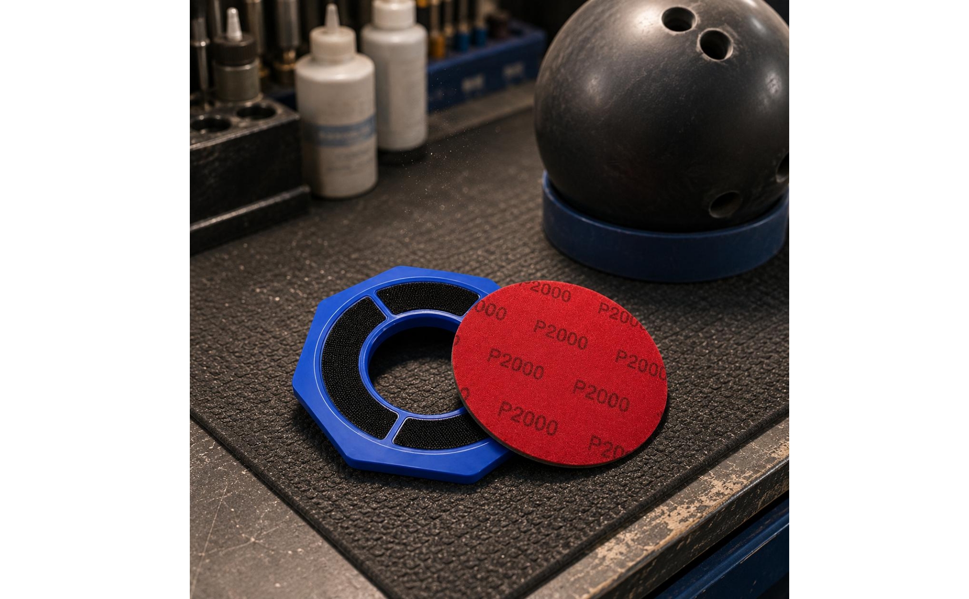 Portadisco Ottagonale Presa Interna Segmentata Supporto Pad Abrasivo