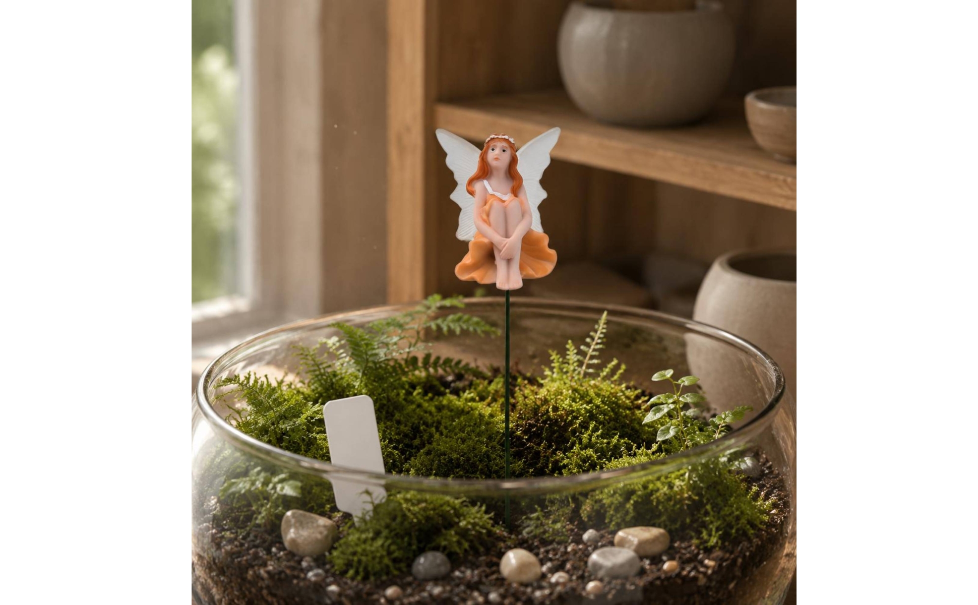 4 Pieces Fairy Garden Figurine Miniature Flower Fairy Figurine Detailed Design