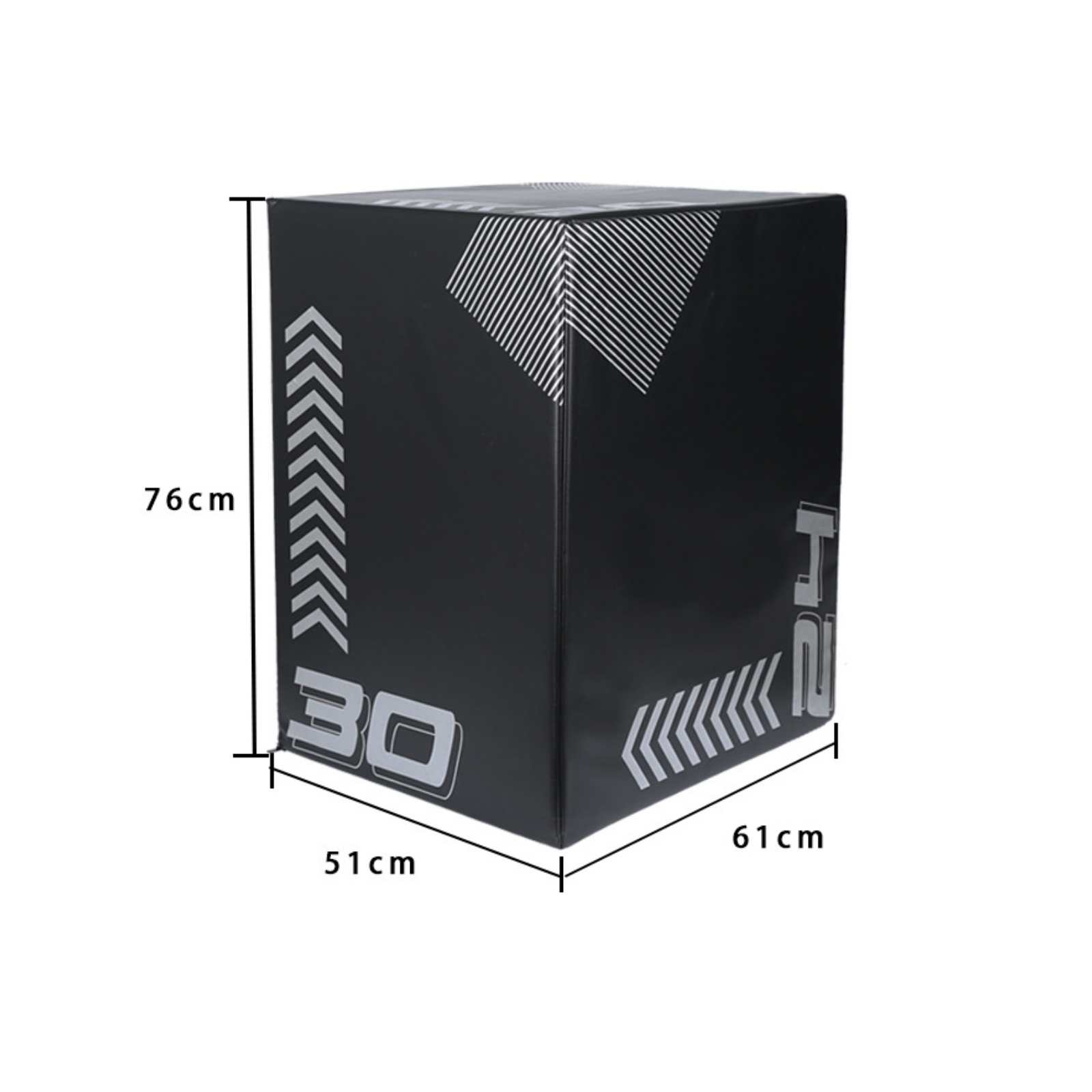 Versatile Foam Jump Box Lightweight Foam Jump Box Heavy-Duty Plyometric Training Base for Gym