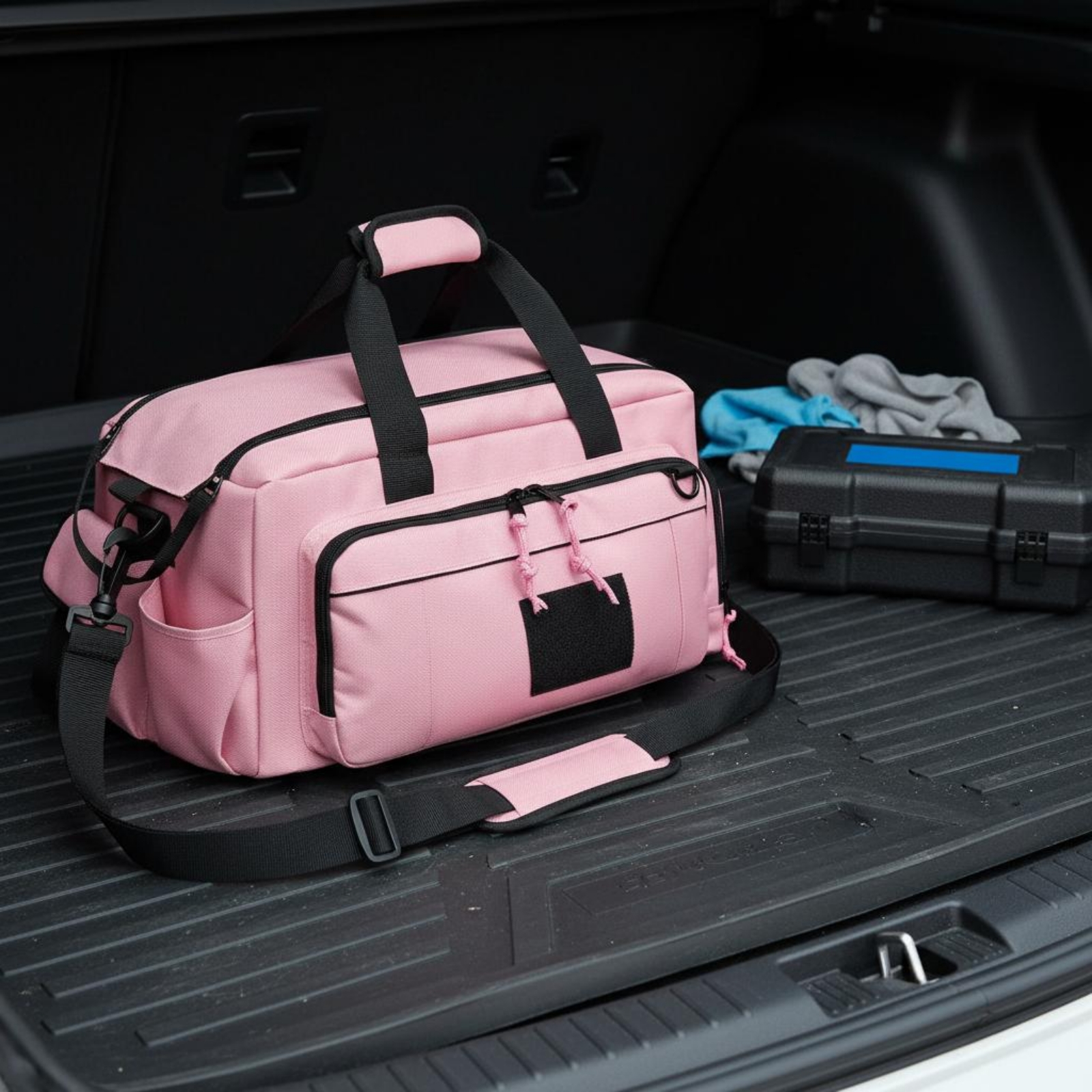 Shoulder Tool Bag Large Capacity Tool Bag Multiple Pockets for Garage