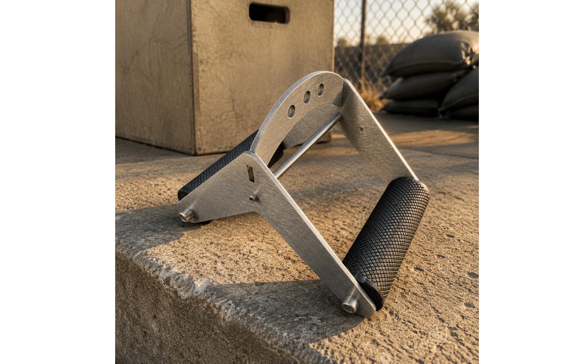 Wrist Rotation Bar Accommodates 2 in Plates Upper Limb Wrestling Wrist