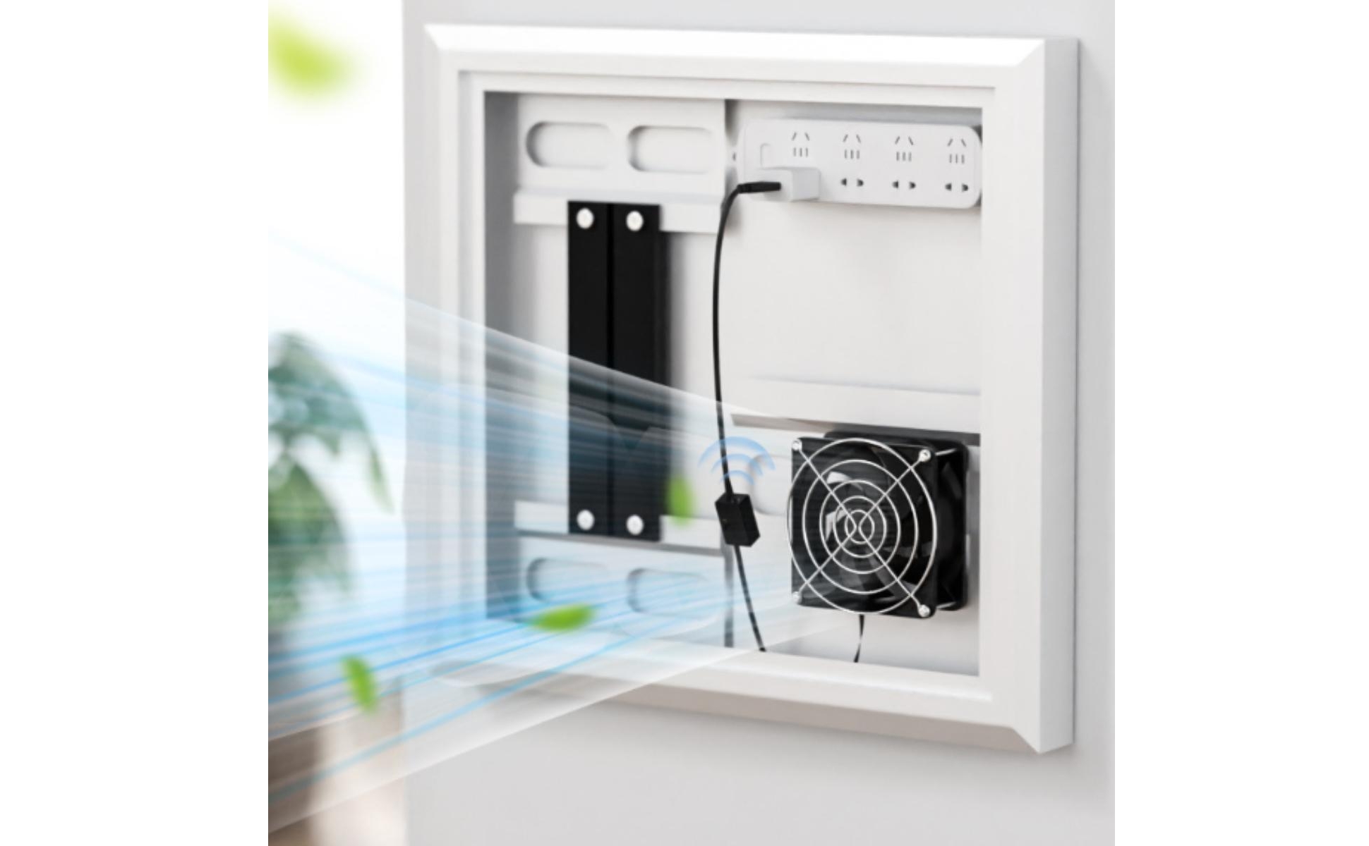 Temperaturgesteuerter Lüfter Temperatursteuerung Lüfter mit Thermostat
