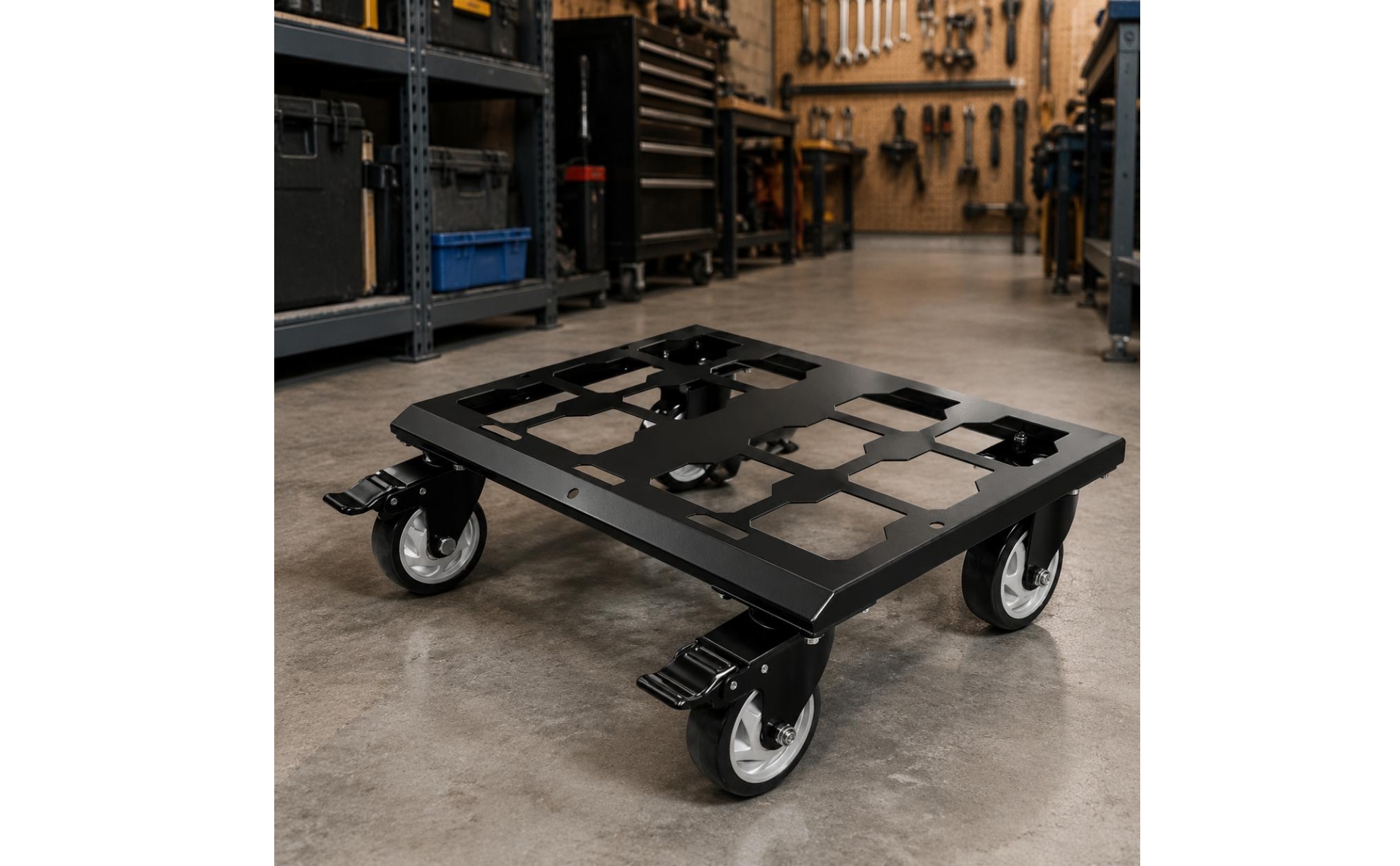 Werkzeugbox Wagen mit Bremsen Bremssystem Mobiler Werkzeugwagen Große Räder