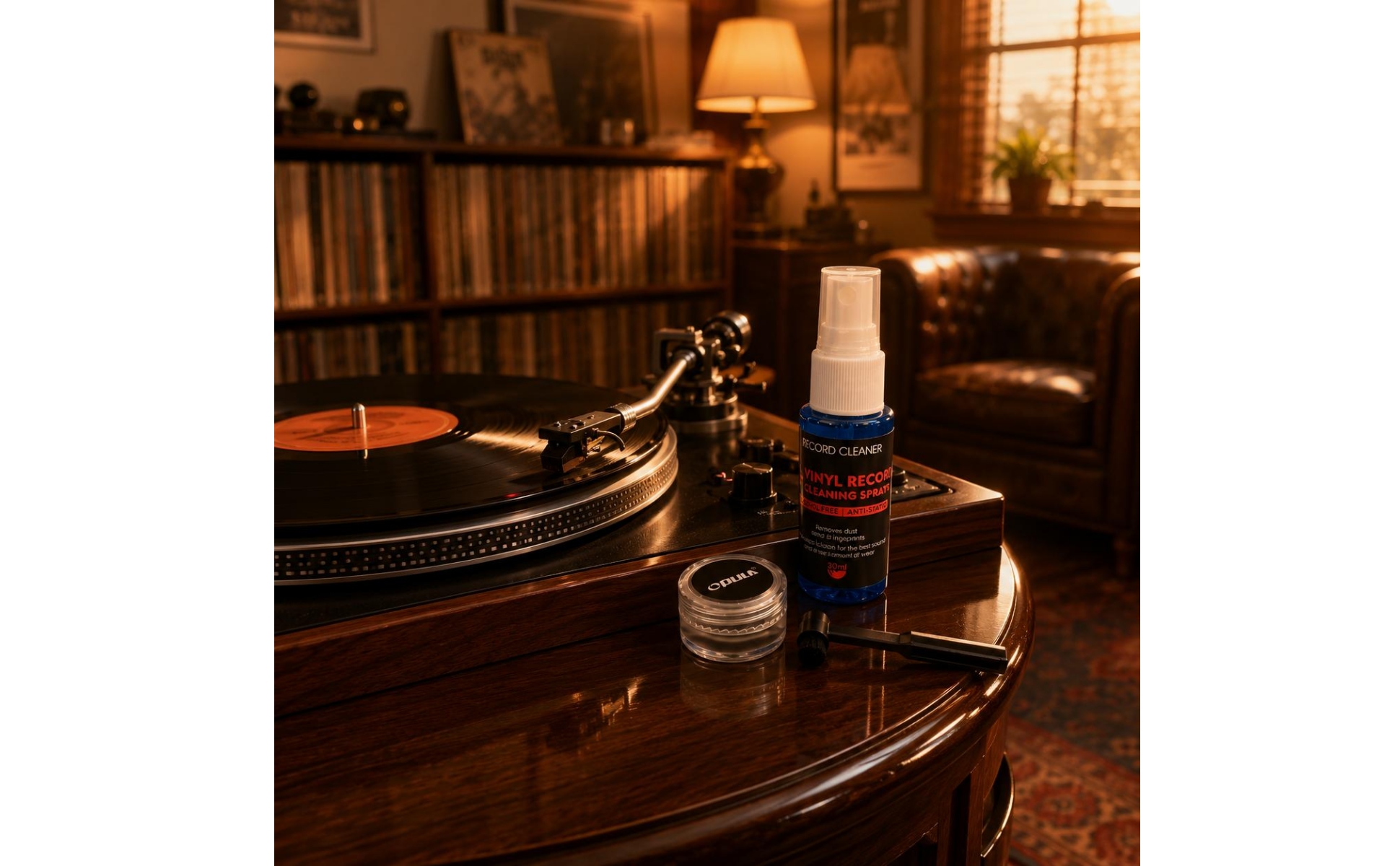 Vinyl Vinyl Cleaning Kit Carbon Fiber Brush Turntable Cleaning Kit
