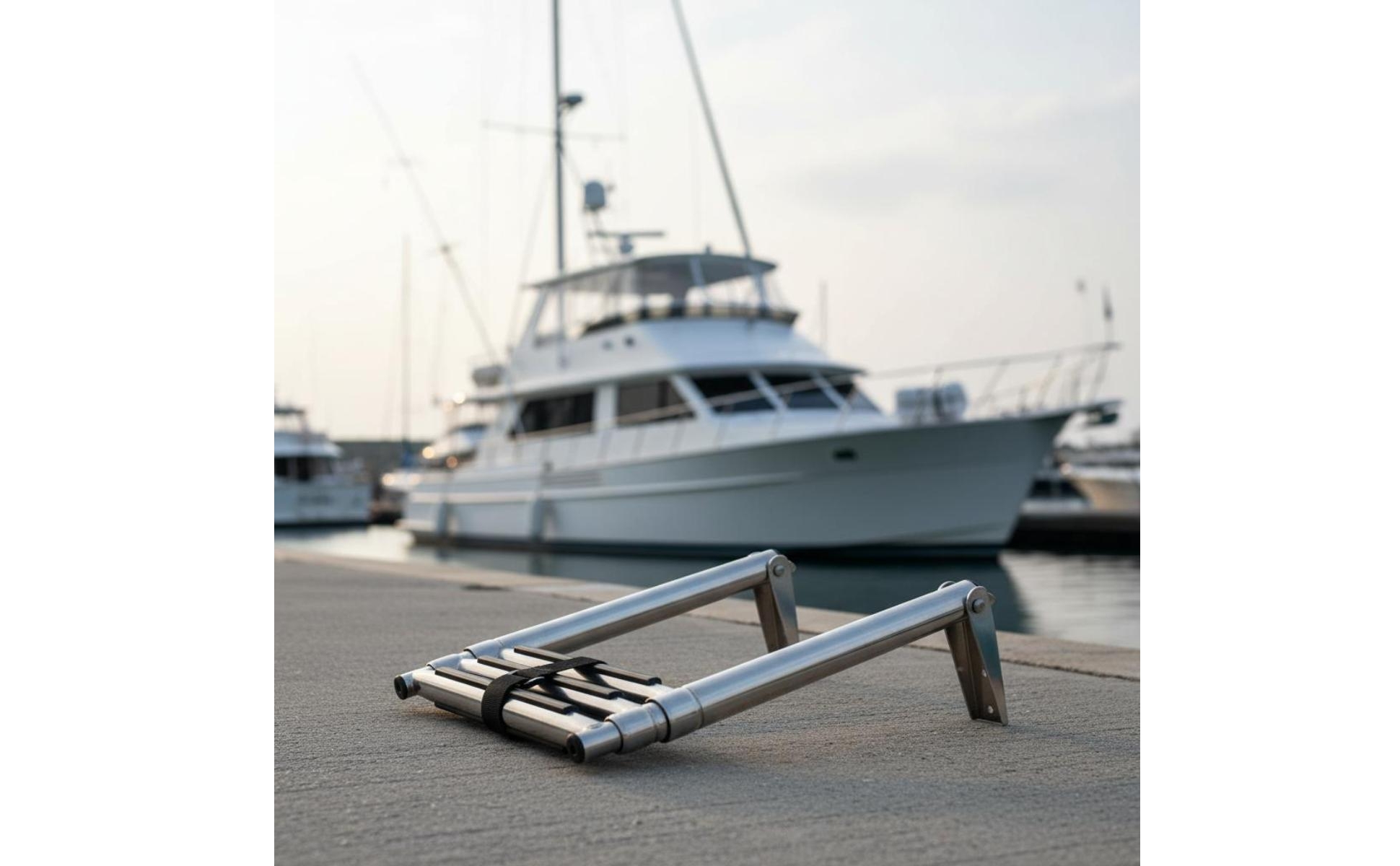Telescoping Folding Boat Ladder Telescopic Telescoping Deck Ladder Foldable