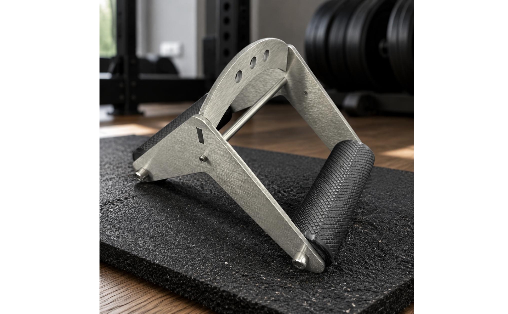 Wrist Rotation Bar Accommodates 2 in Plates Upper Limb Wrestling Wrist