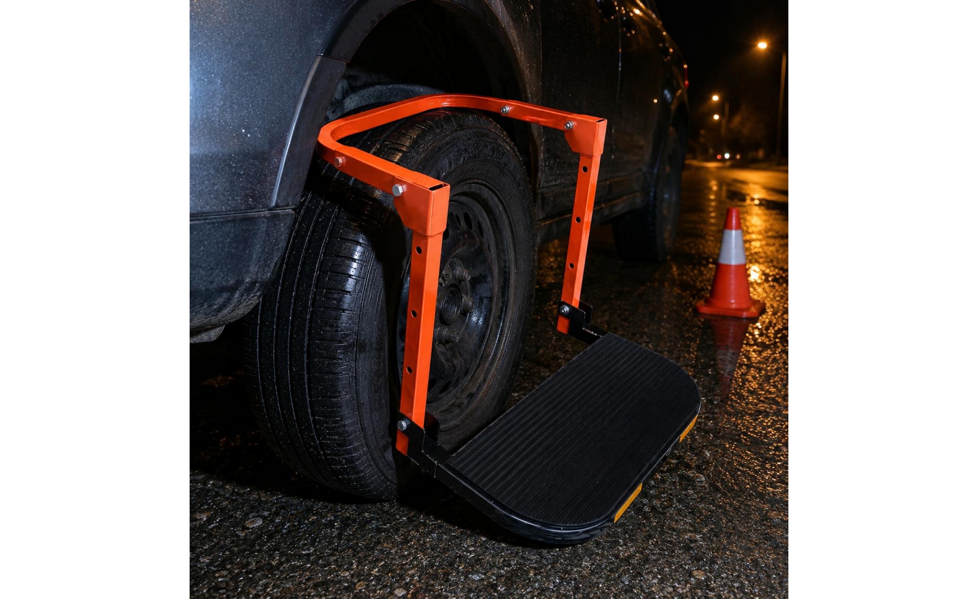 All-Terrain Tire Step Portable Folding Tire Step Anti-Slip for Roof Entry