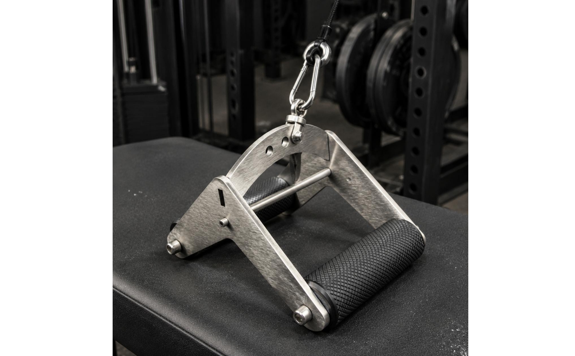Wrist Rotation Bar Accommodates 2 in Plates Upper Limb Wrestling Wrist