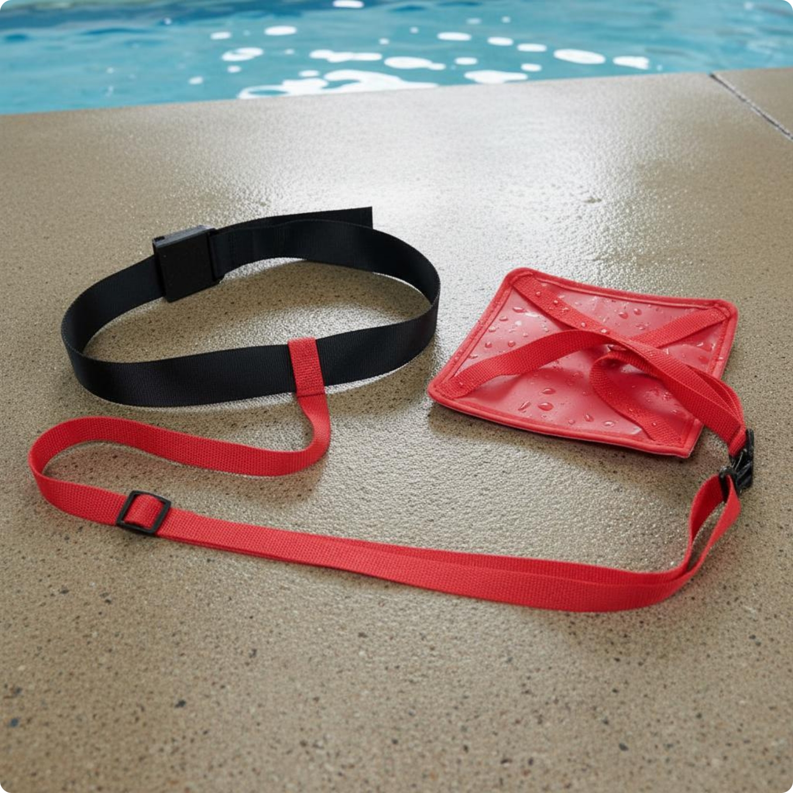 Schwimm-Widerstandsschirm Ausdauertraining Schwimmwiderstandsband Krafttraining