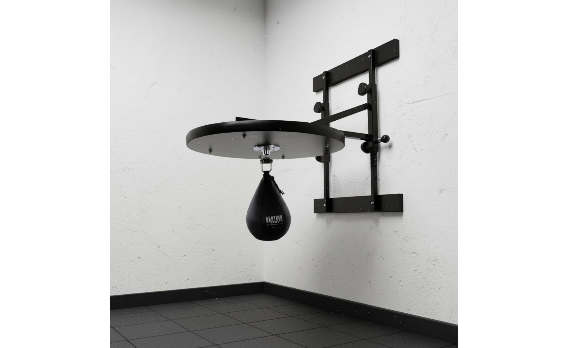 Wall-Mounted Rebound Ball Rack Adjustable-Height Rebound Ball Wall Rack 3.8 Cm