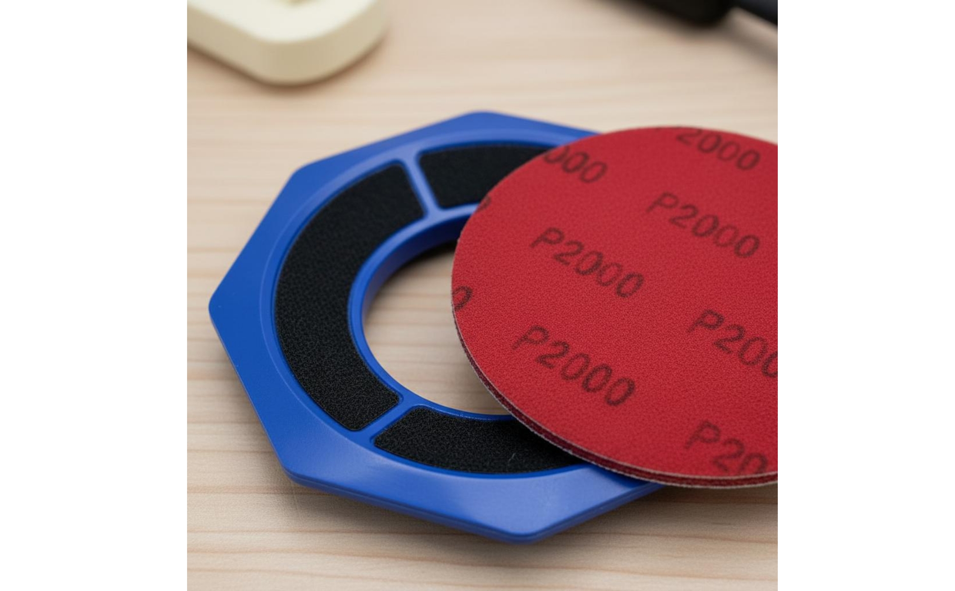 Portadisco Ottagonale Presa Interna Segmentata Supporto Pad Abrasivo