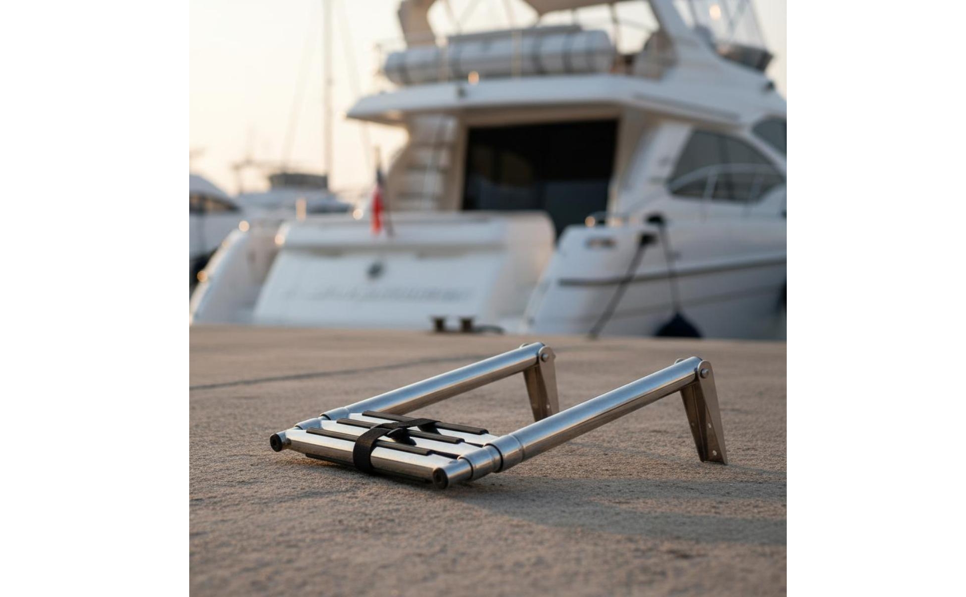 Telescoping Folding Boat Ladder Telescopic Telescoping Deck Ladder Foldable