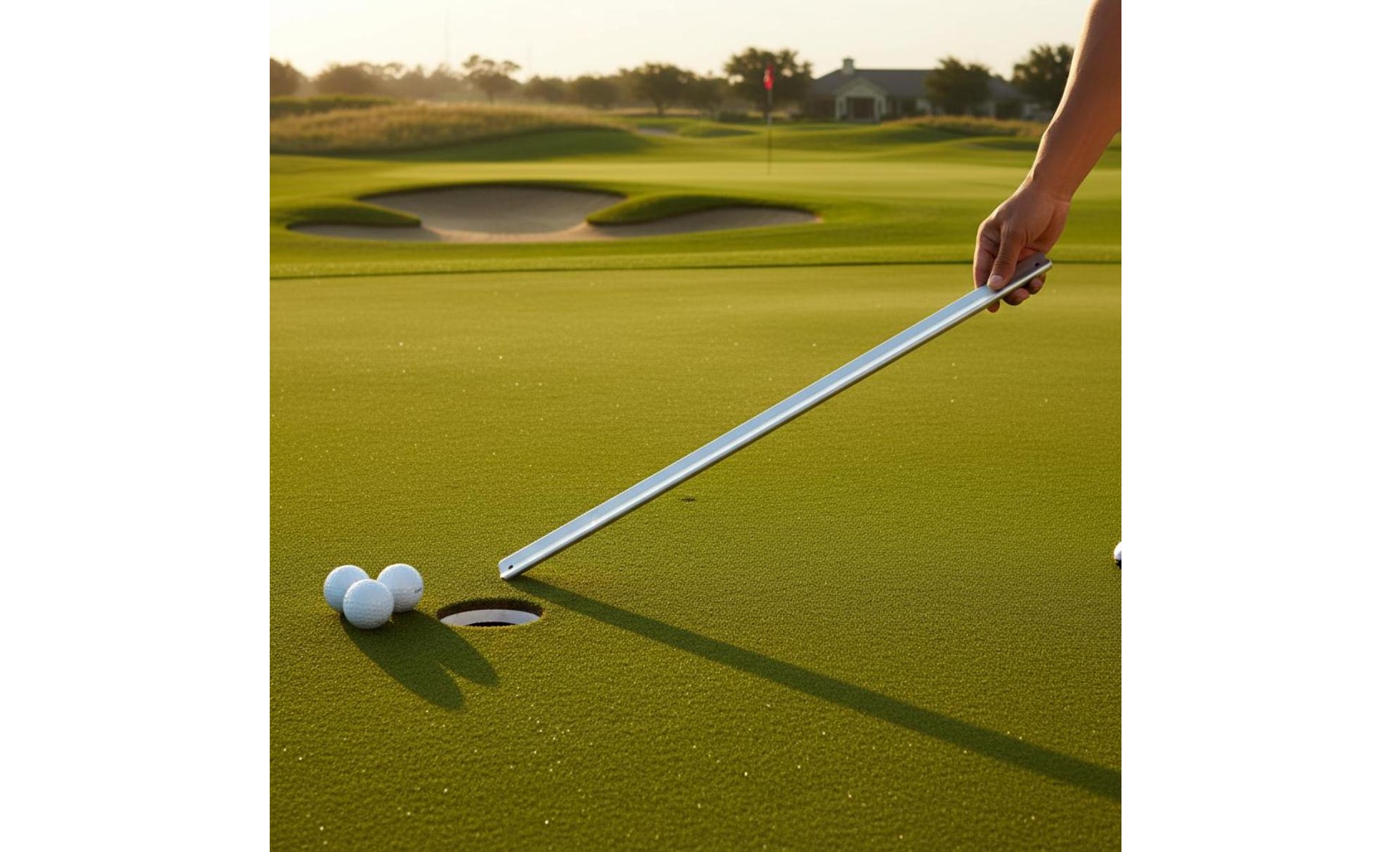 Stimpmeter Metal Body Golf Putting Surface Speed Meter Accurate Measurement