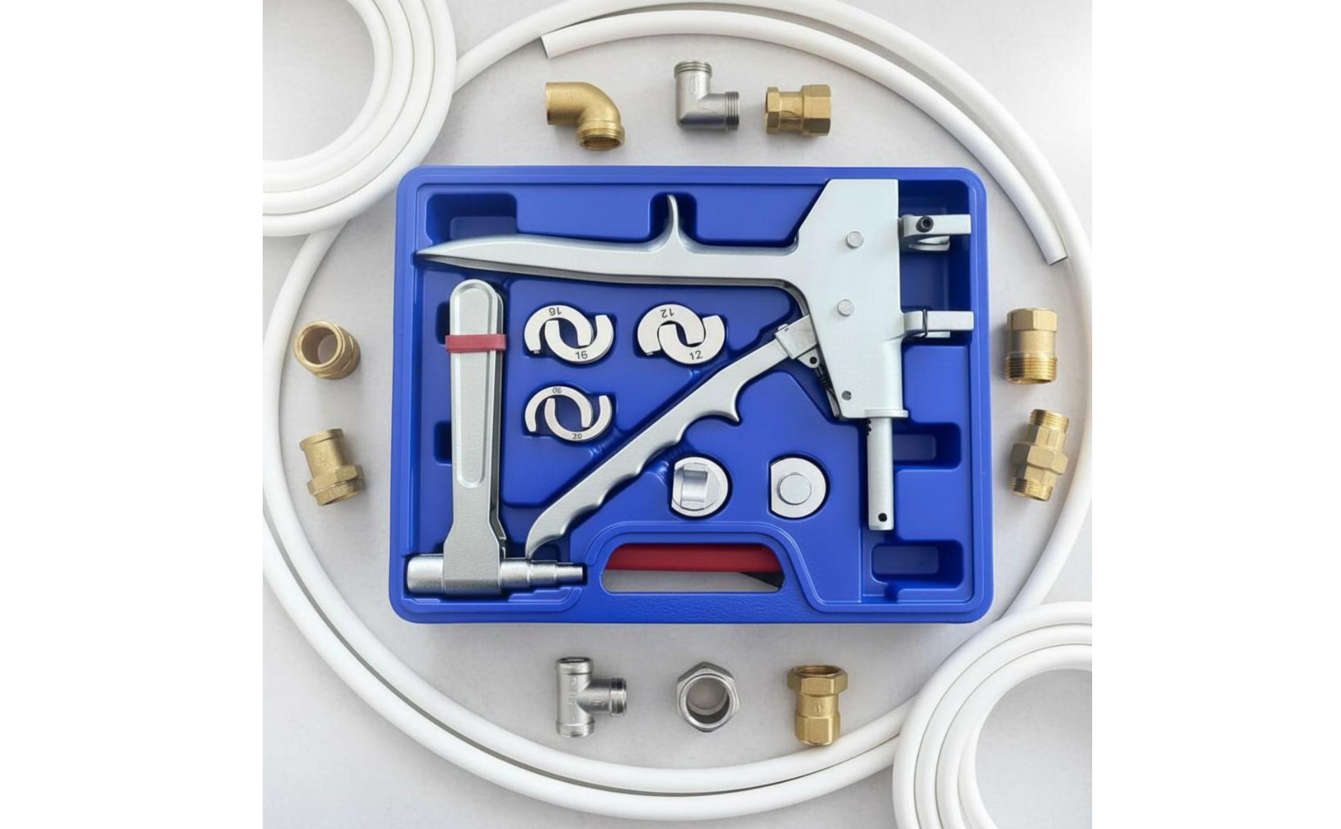 PEX Pipe Tool Ergonomic Handle Manual Pipe Press Tool Long-Lasting for Plumbers
