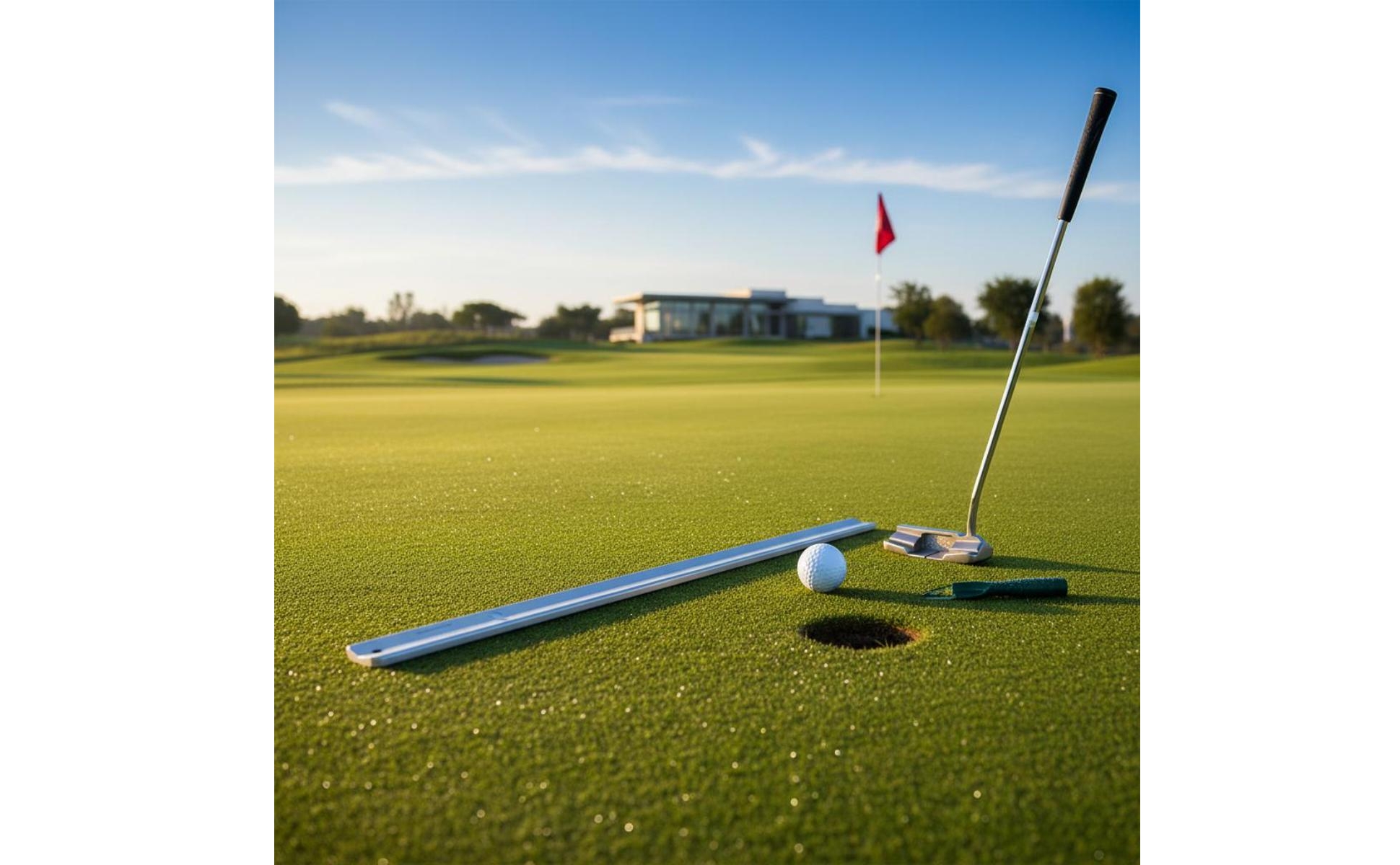 Stimpmeter Metal Body Golf Putting Surface Speed Meter Accurate Measurement