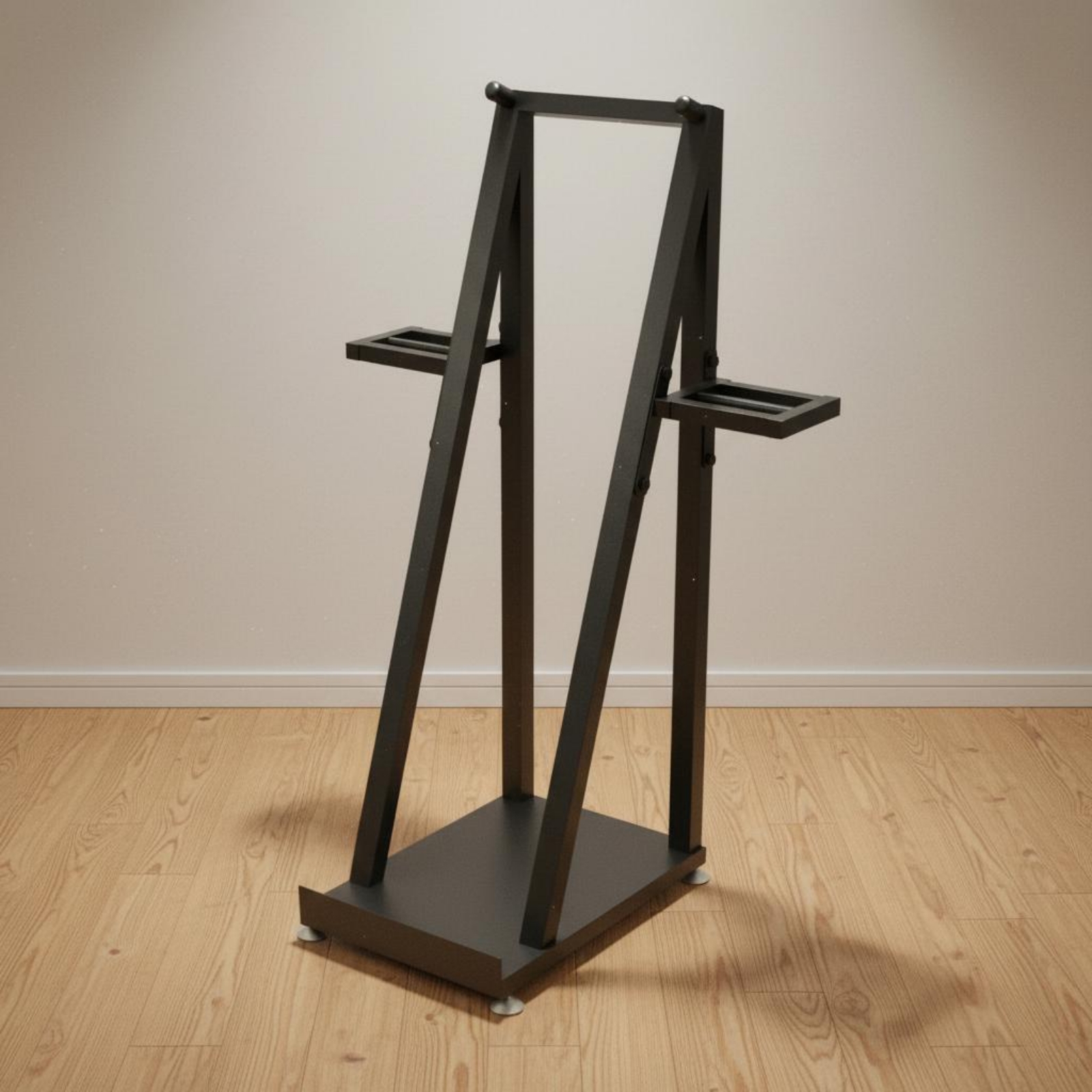Freestanding Ski Storage Rack Stable Freestanding Ski Storage Space-Saving