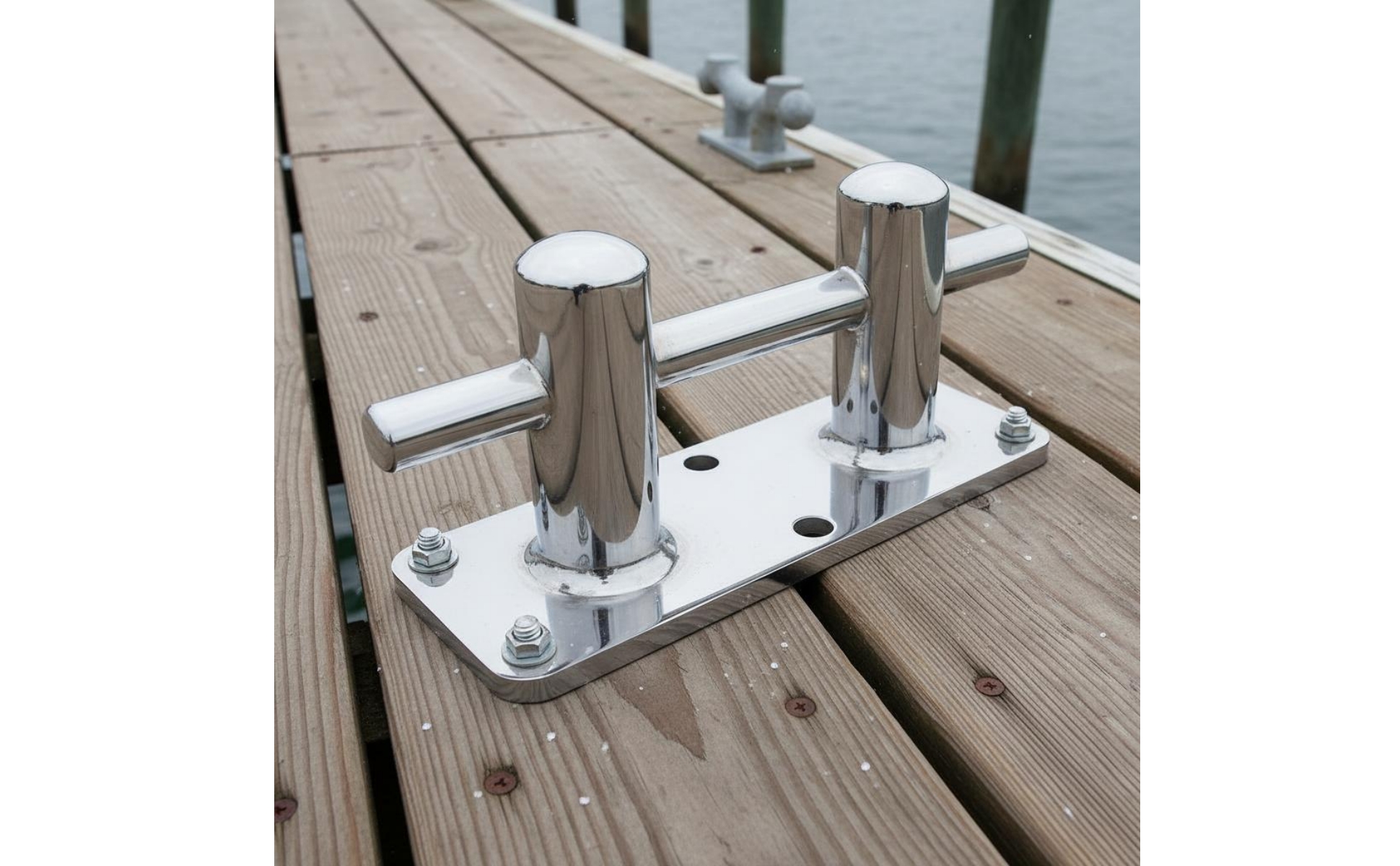 Stainless Steel Mooring Bollard Polished Finish Heavy Duty Dock Bollard