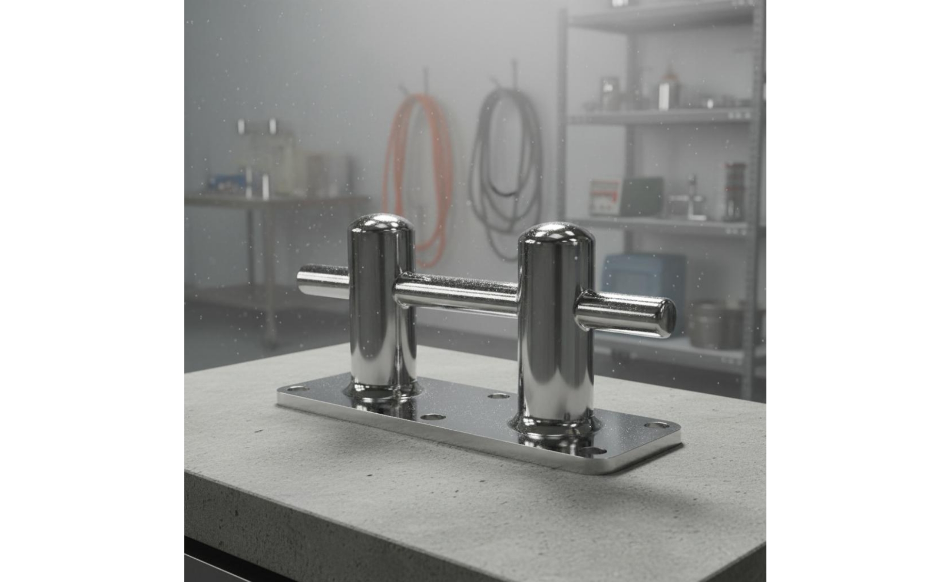 Stainless Steel Mooring Bollard Polished Finish Heavy Duty Dock Bollard