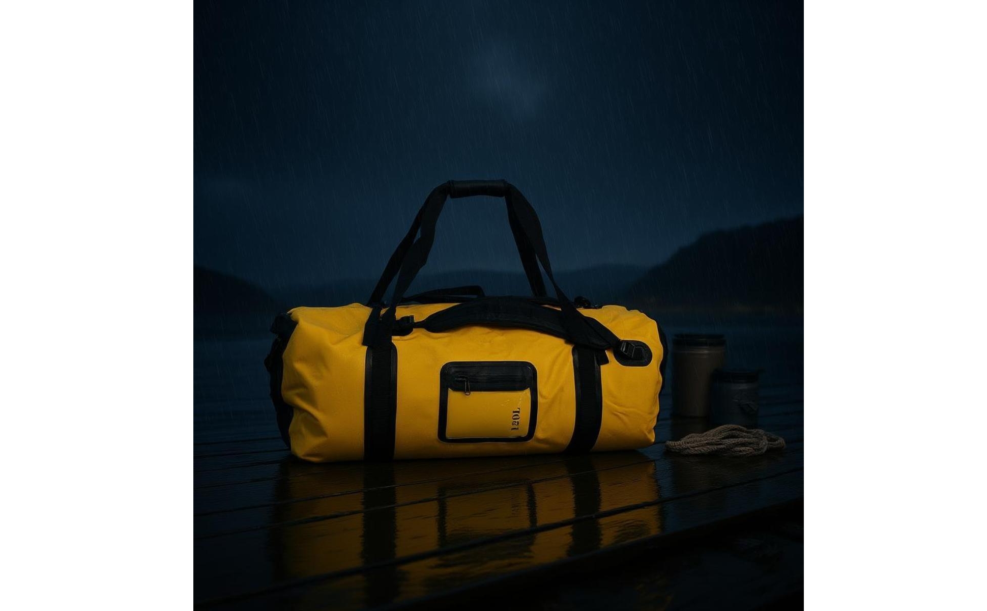 Waterproof Duffel Backpack 500D PVC Rollrollroll-Top Dry Duffel Heat-Sealed