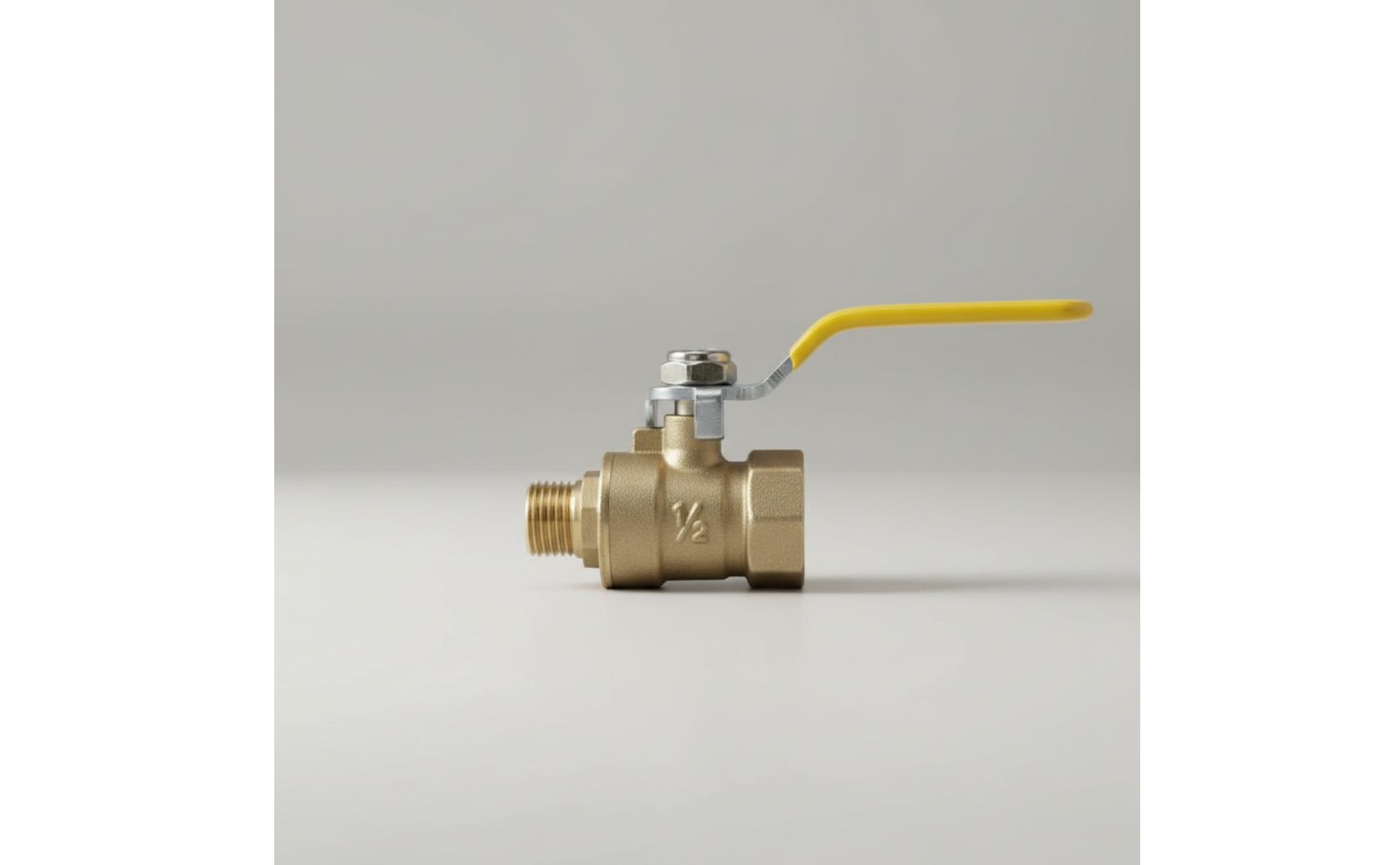 Compressor Drain Valve Brass Air Valve Easy to Turn Handle