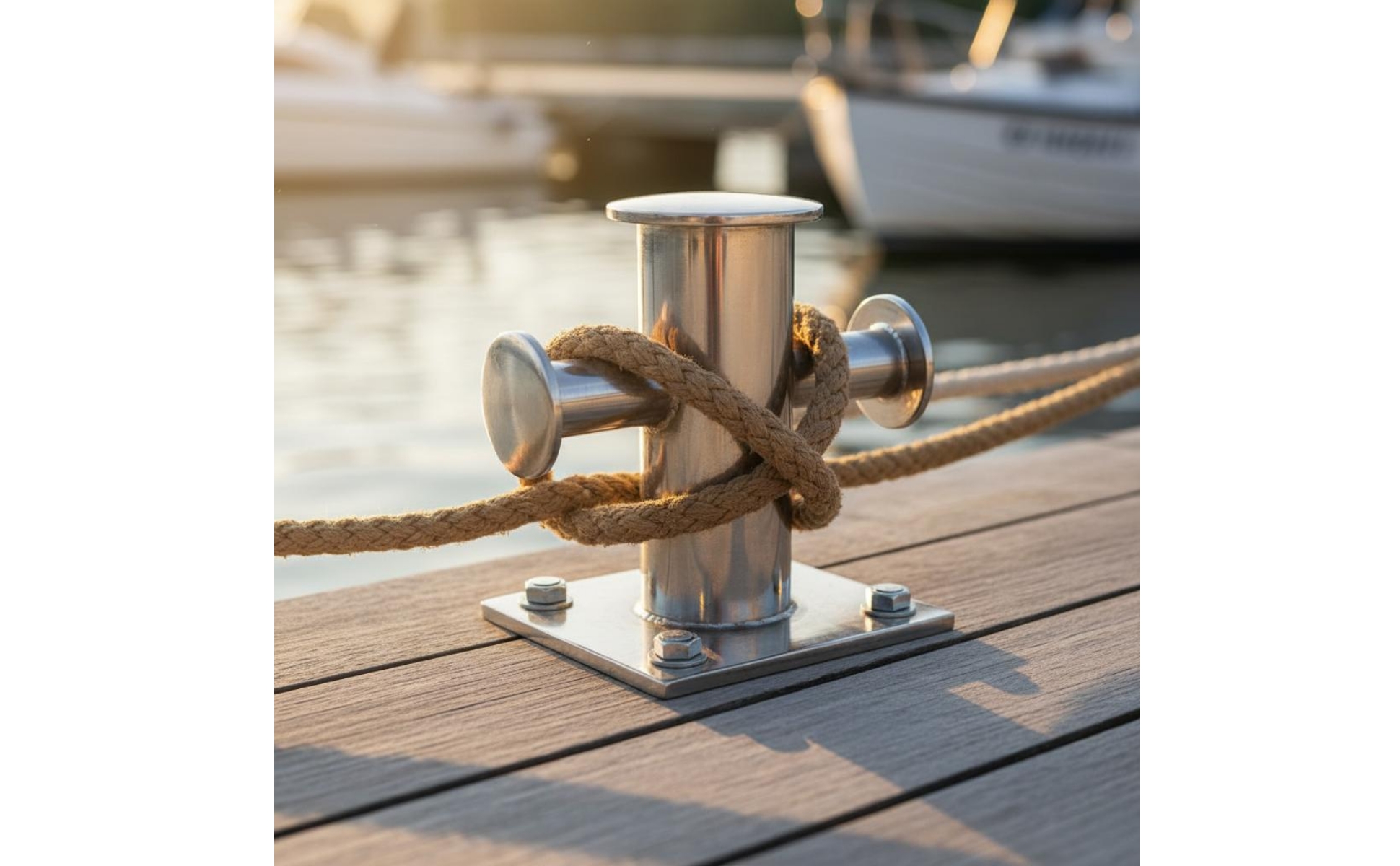 Cross Bollard Rust Proof Dock Bollard for Professionals