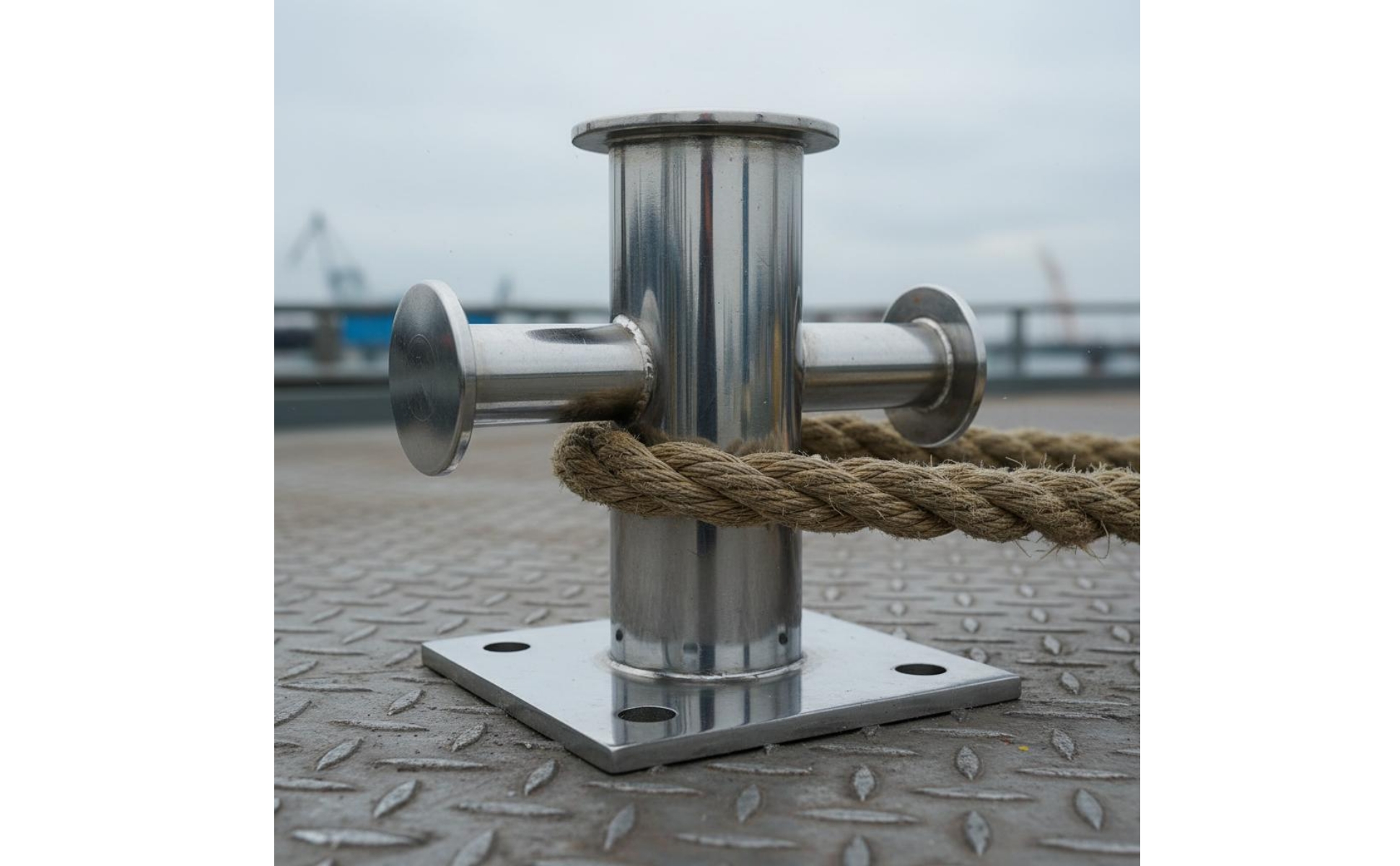 Cross Bollard Rust Proof Dock Bollard for Professionals