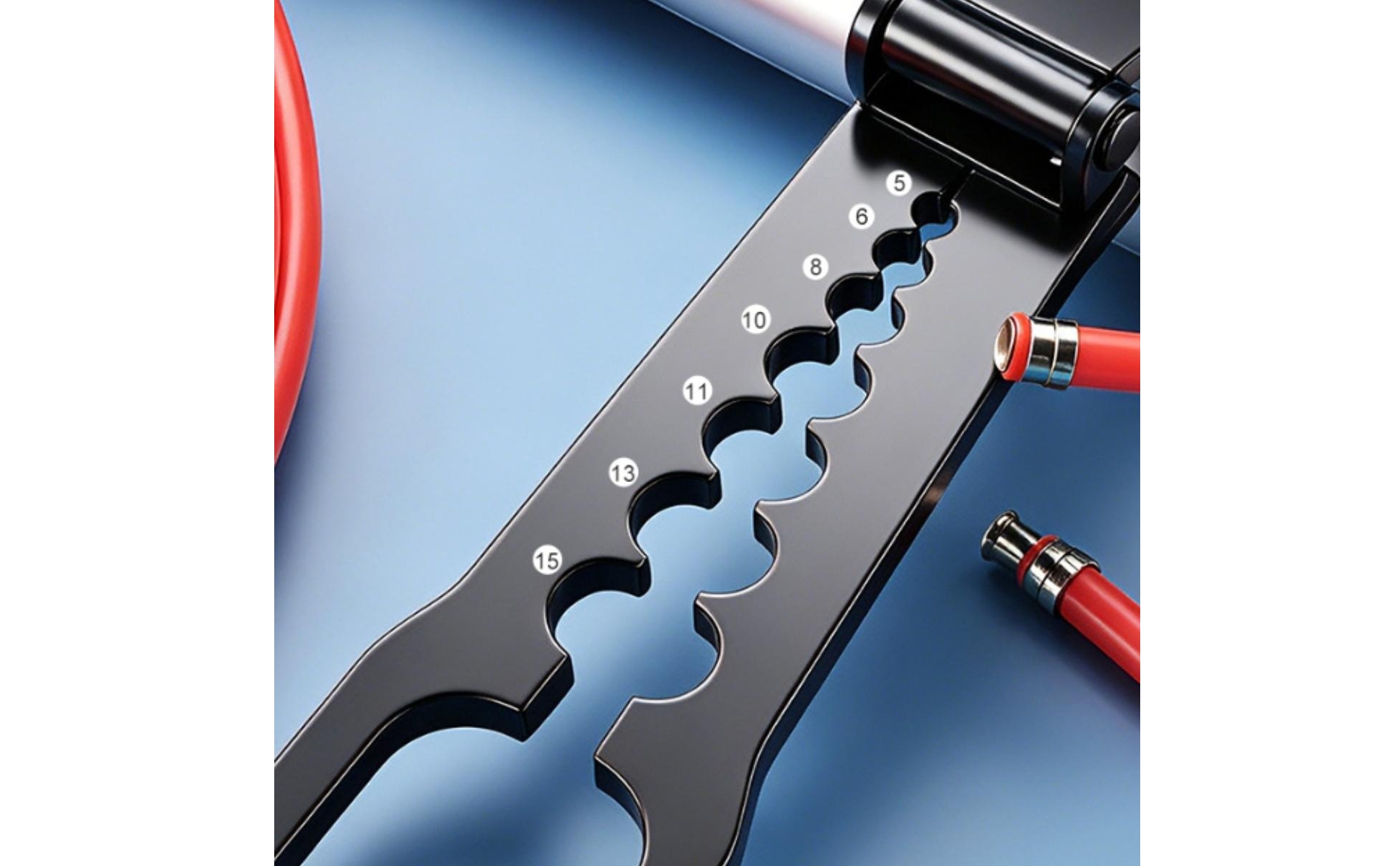 Hose Clamp Multiple Hole Sizes Clamp Installer Pivoting Head