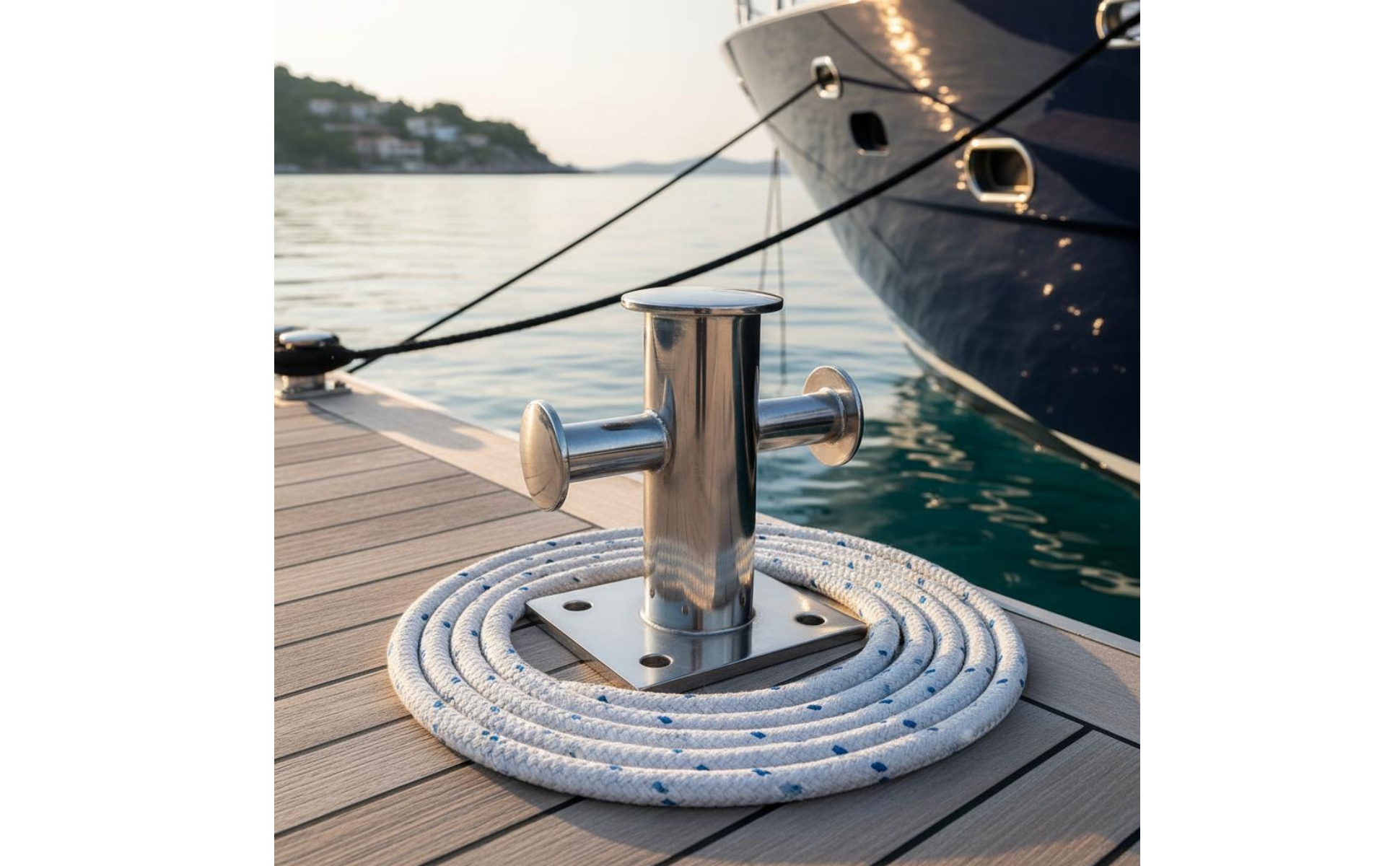 Cross Bollard Rust Proof Dock Bollard for Professionals