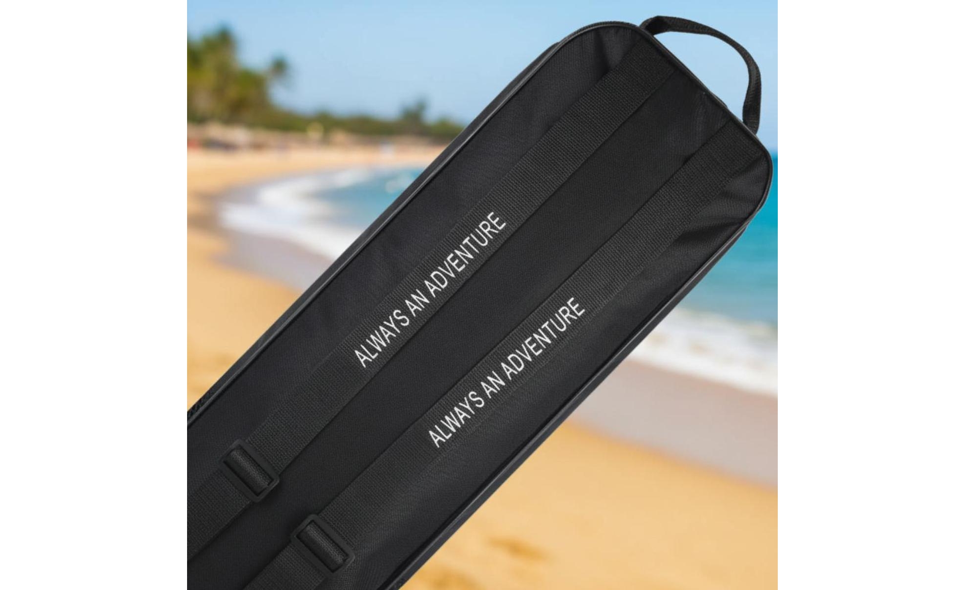 Snorkel Gear Bag PVC Material Mask Fin Bag Adjustable Shoulder Strap for Beach