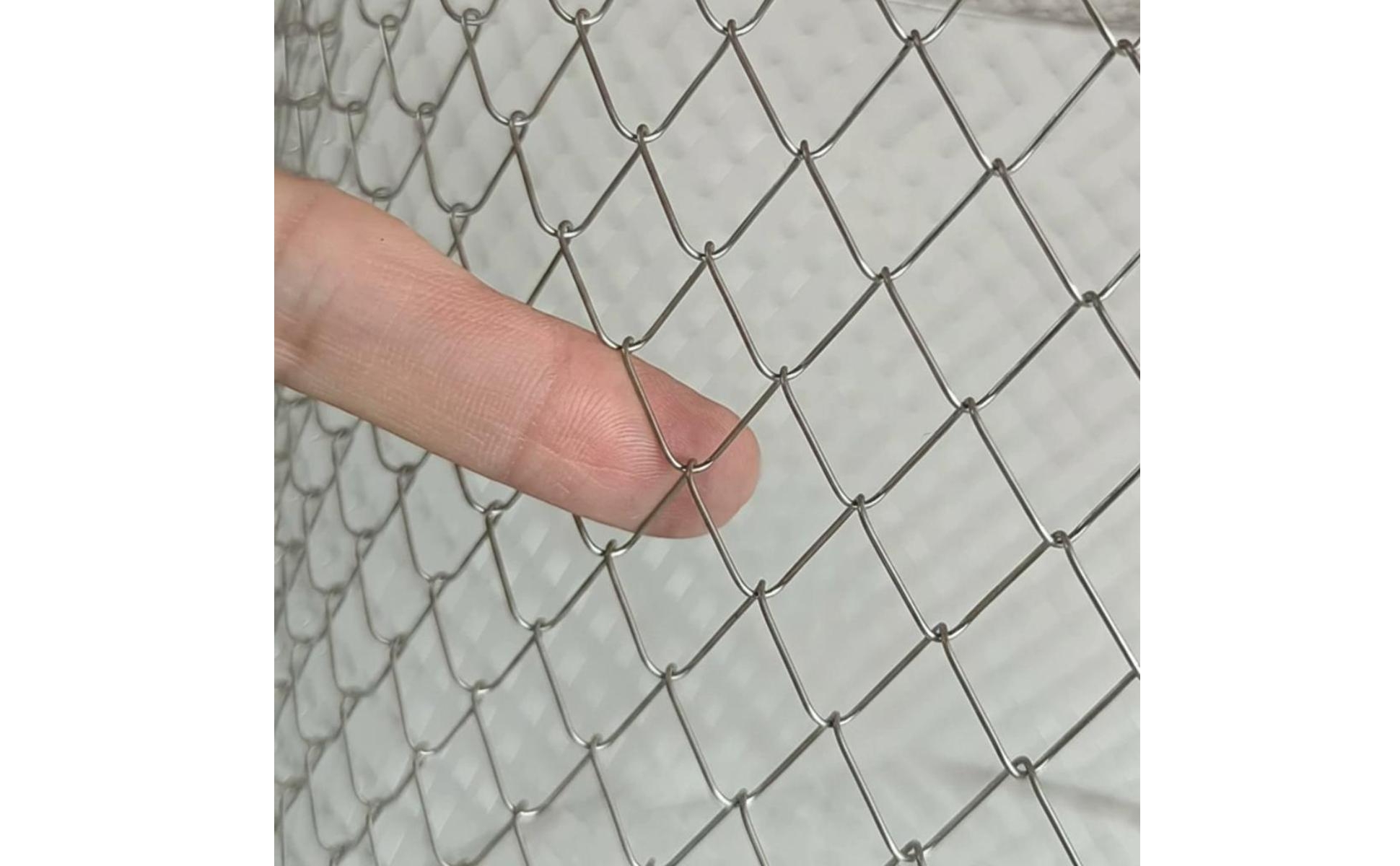 Gabbia Porta-Pesci in Rete in Acciaio Galleggiante Cesto da Pesca Pieghevole