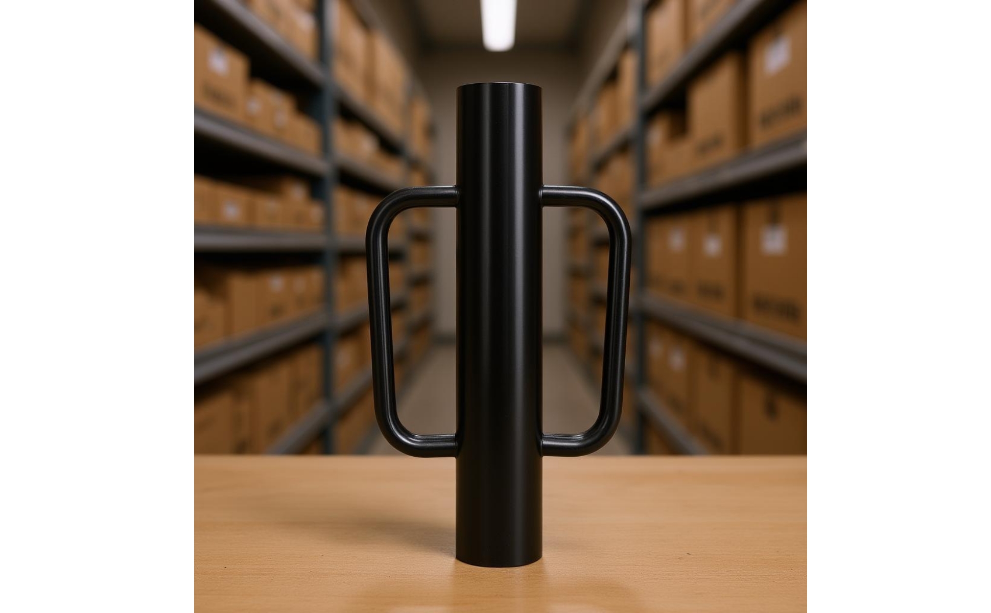 Fence Post Driver U-Shaped Handles Robust-Duty Fence Post Driver Cylindrical